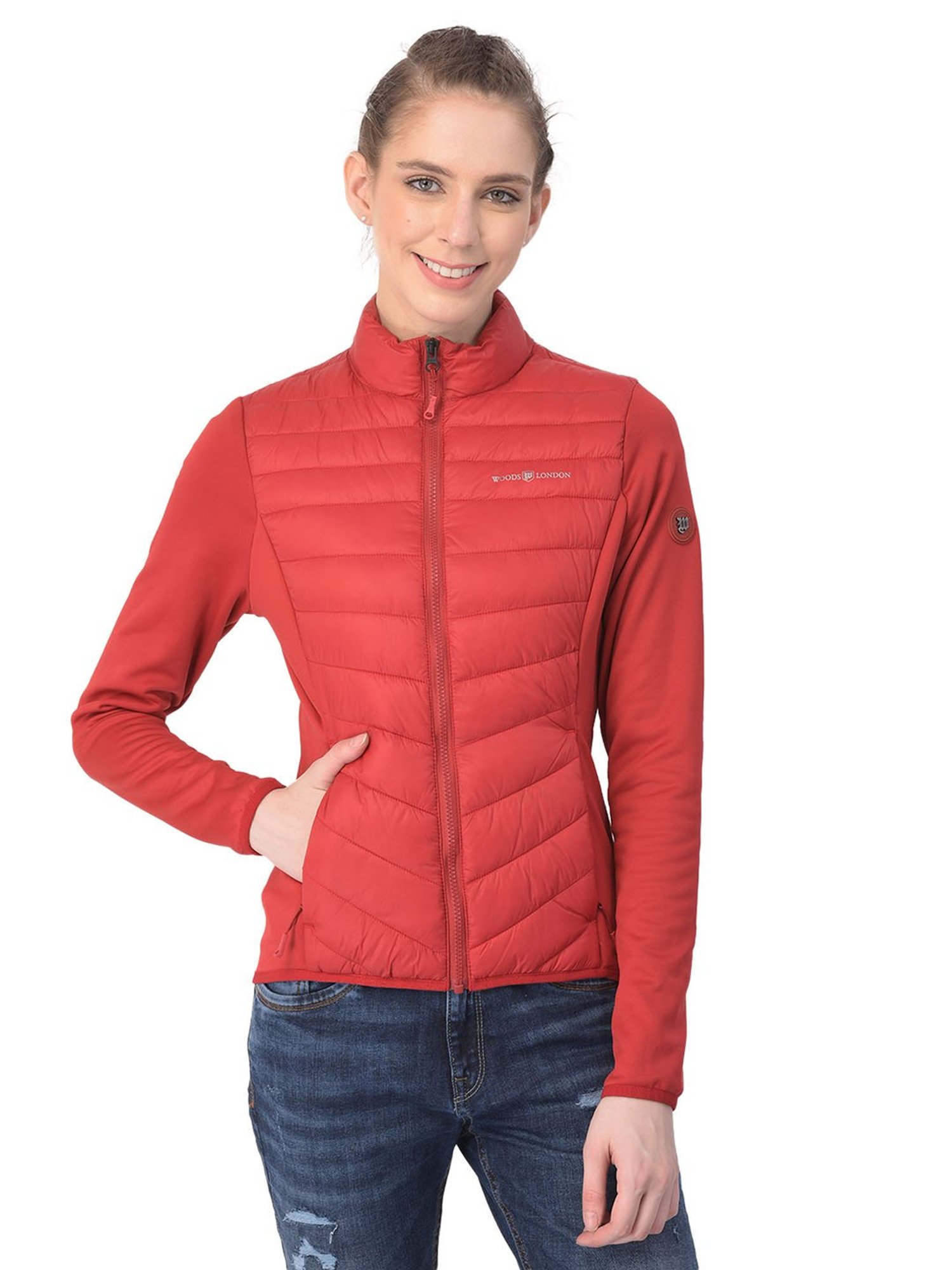 New Delhi, India, 1 March 2020:- Closeup Of Woodland Jacket on Store Stock  Photo - Alamy