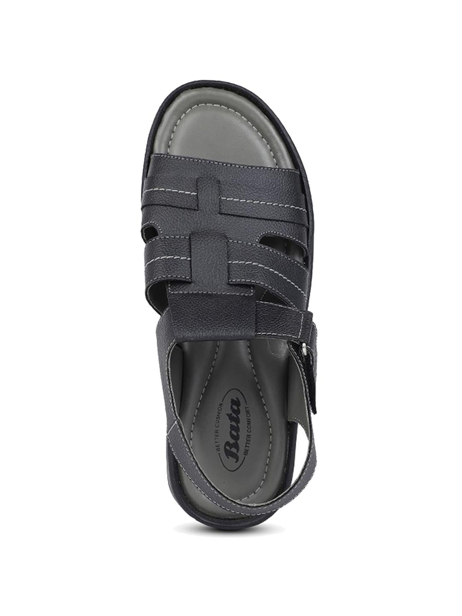 Bata Black Sandals For Men (F861623600, Size:9) in Guwahati at best price  by Rinku Shoe Store - Justdial