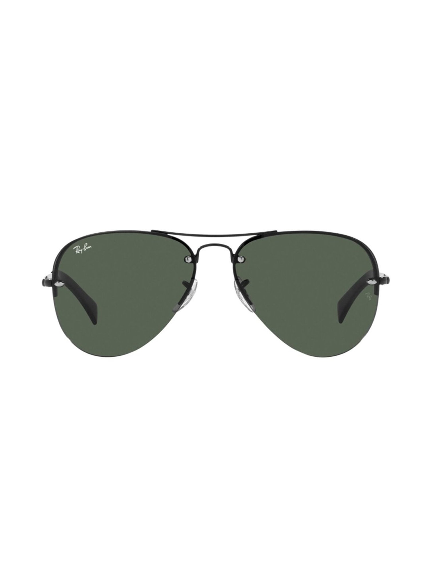 Buy Ray-Ban 0RB3449I Green Highstreet Aviator - 59 mm For Men At Best Price  @ Tata CLiQ