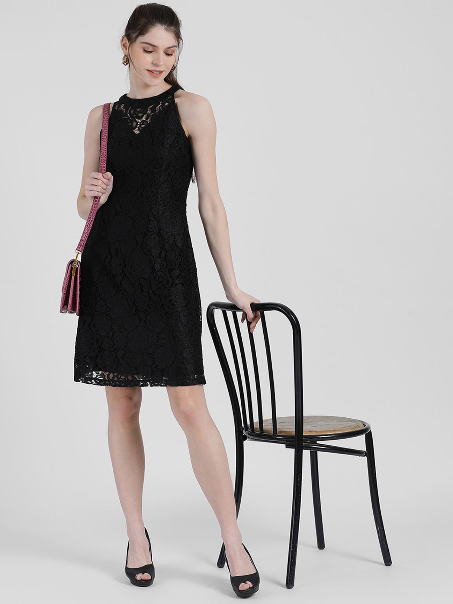 Zink london black outlet dress