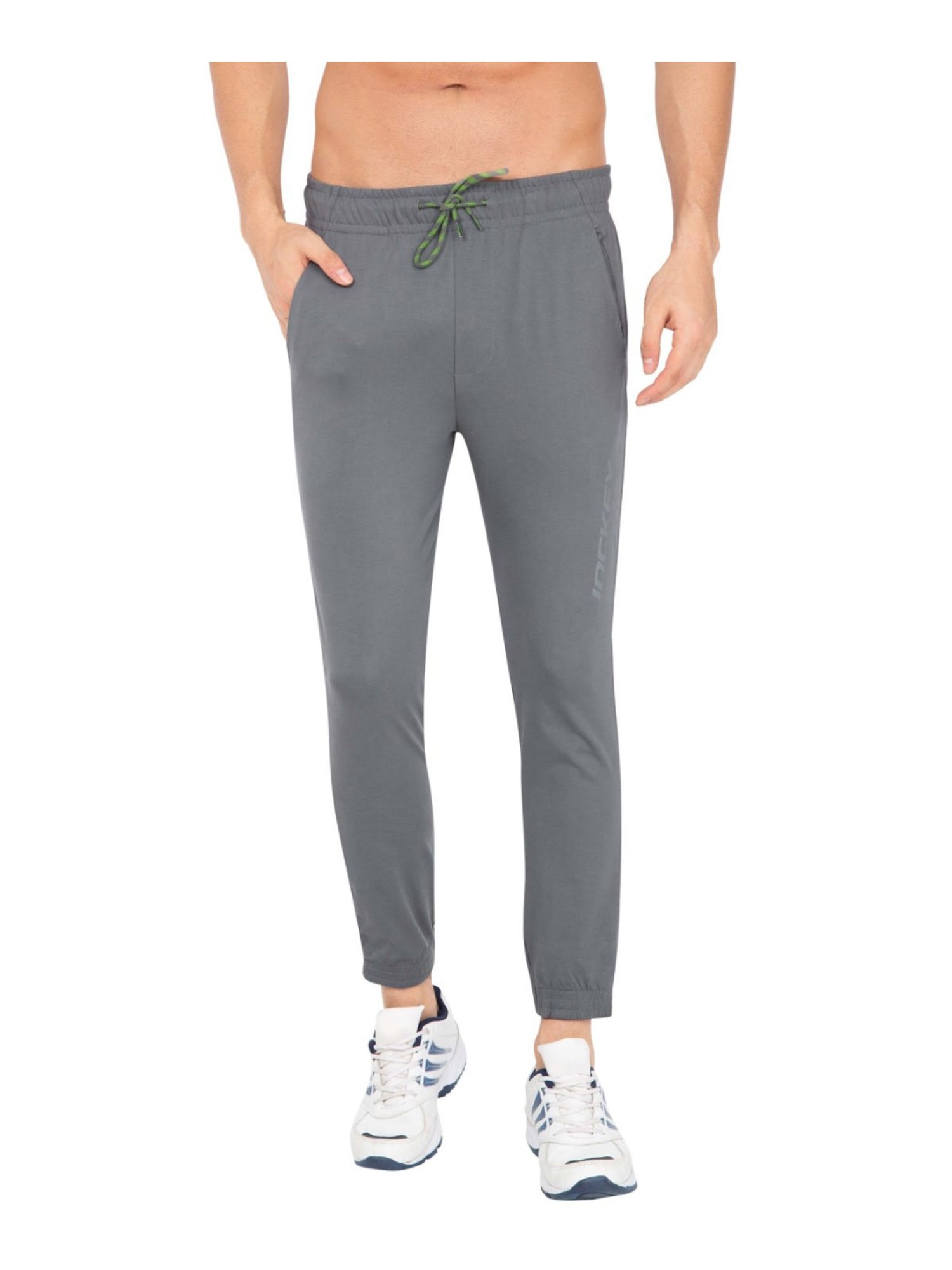 Jockey Men's Super Combed Cotton Rich Slim Fit Dual Tone Jogger – Online  Shopping site in India