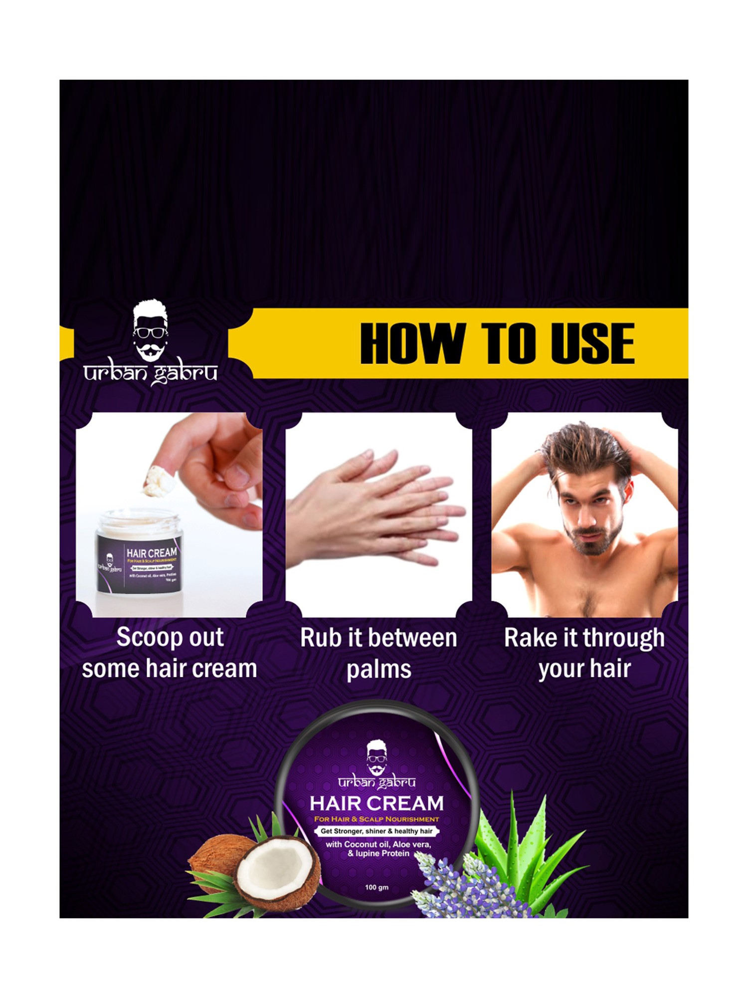 Buy UrbanGabru Hair Cream - 100 gm Online At Best Price Tata CLiQ
