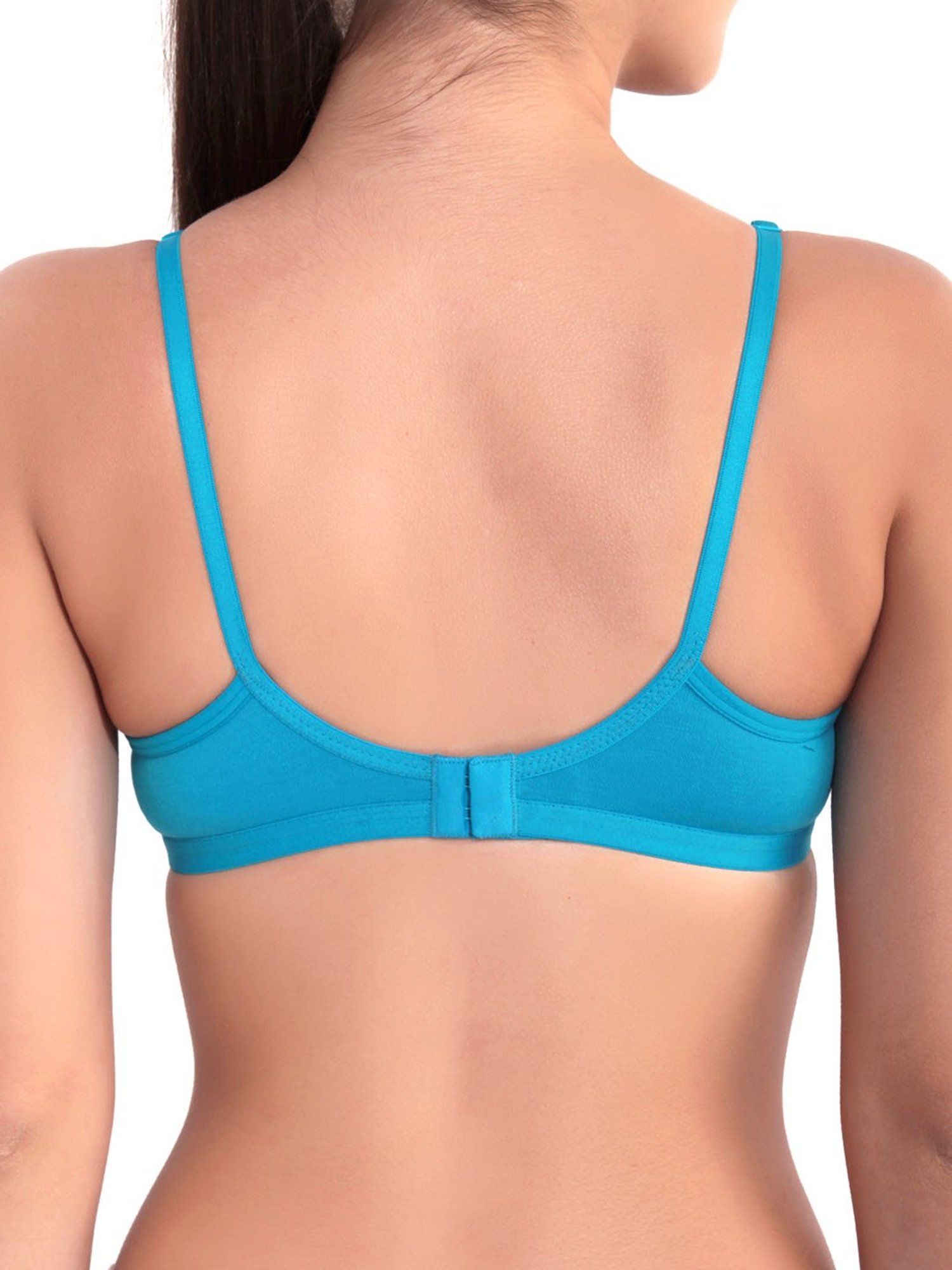 Buy Floret Multicolor Non Wired T-Shirt Bra (Pack Of 3) for Women