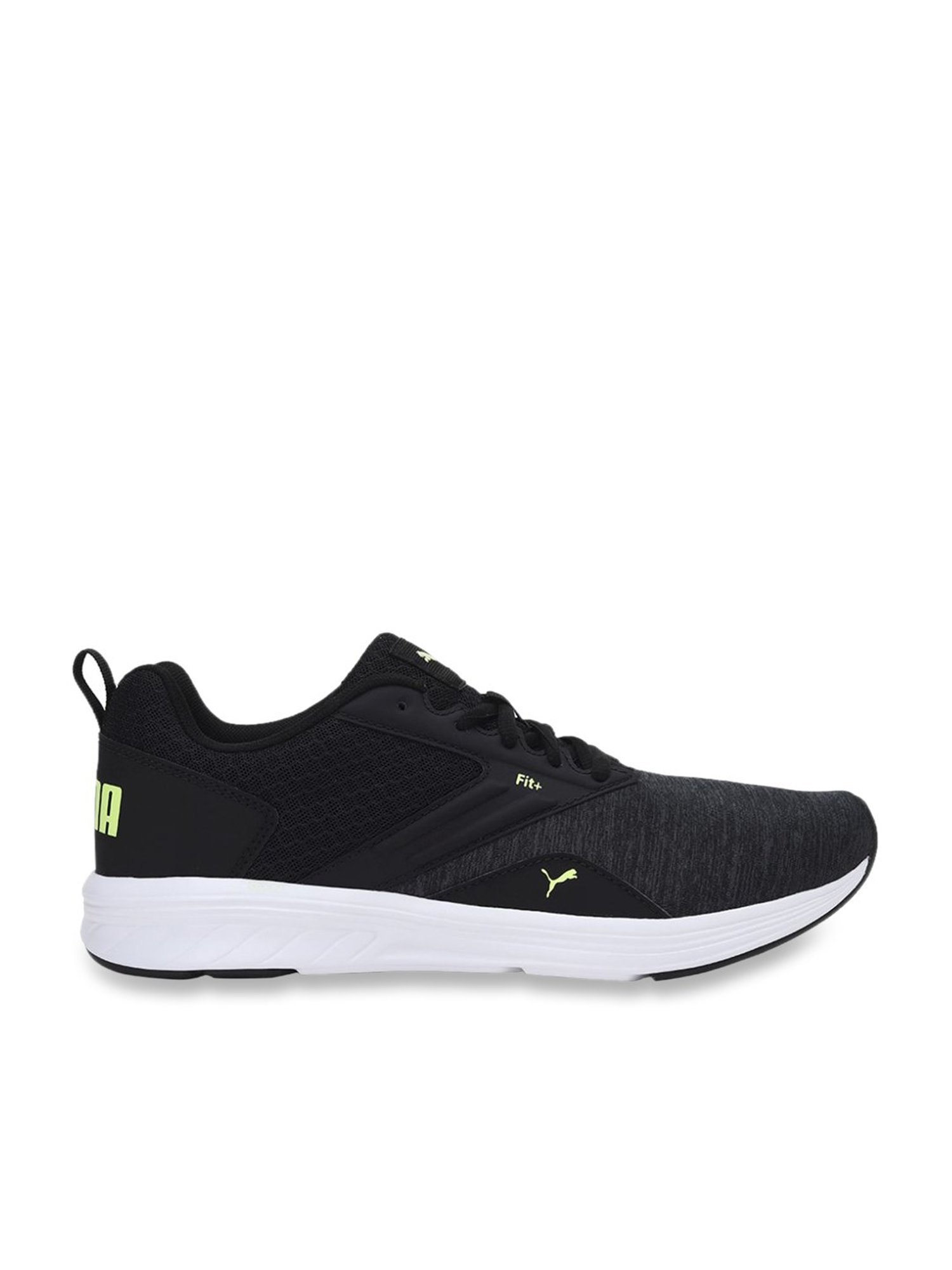 Buy Puma Men s NRGY Comet Jet Black Running Shoes for Men at Best Price Tata CLiQ