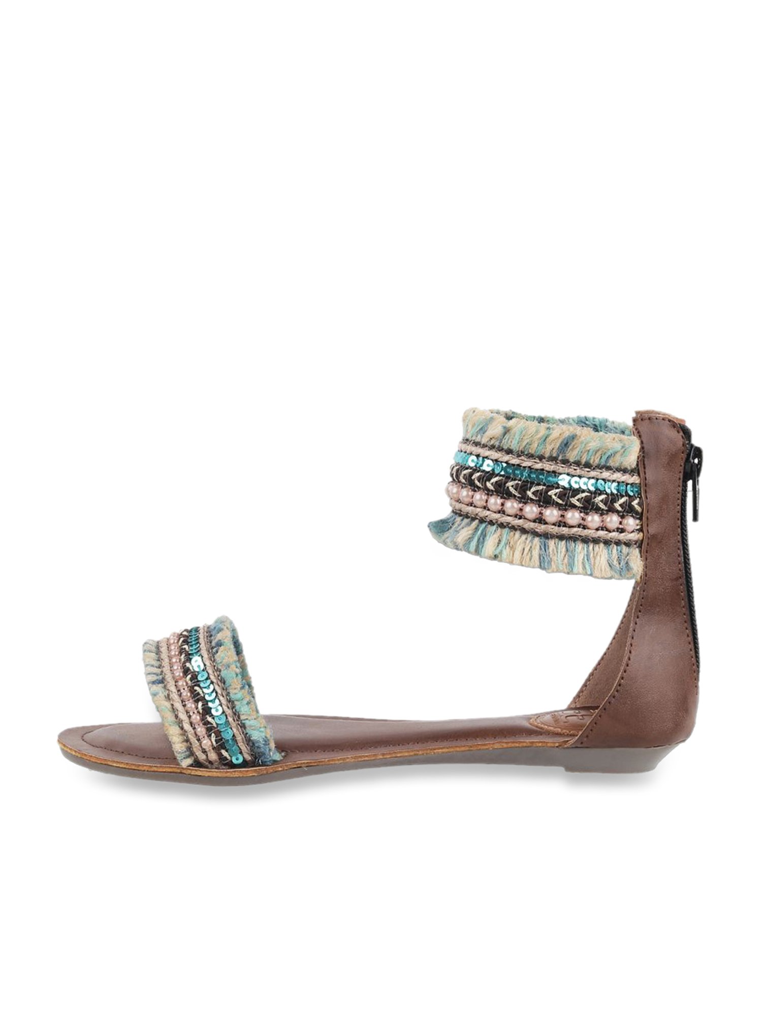 Catwalk Blue Heels Sandals - Buy Catwalk Blue Heels Sandals online in India