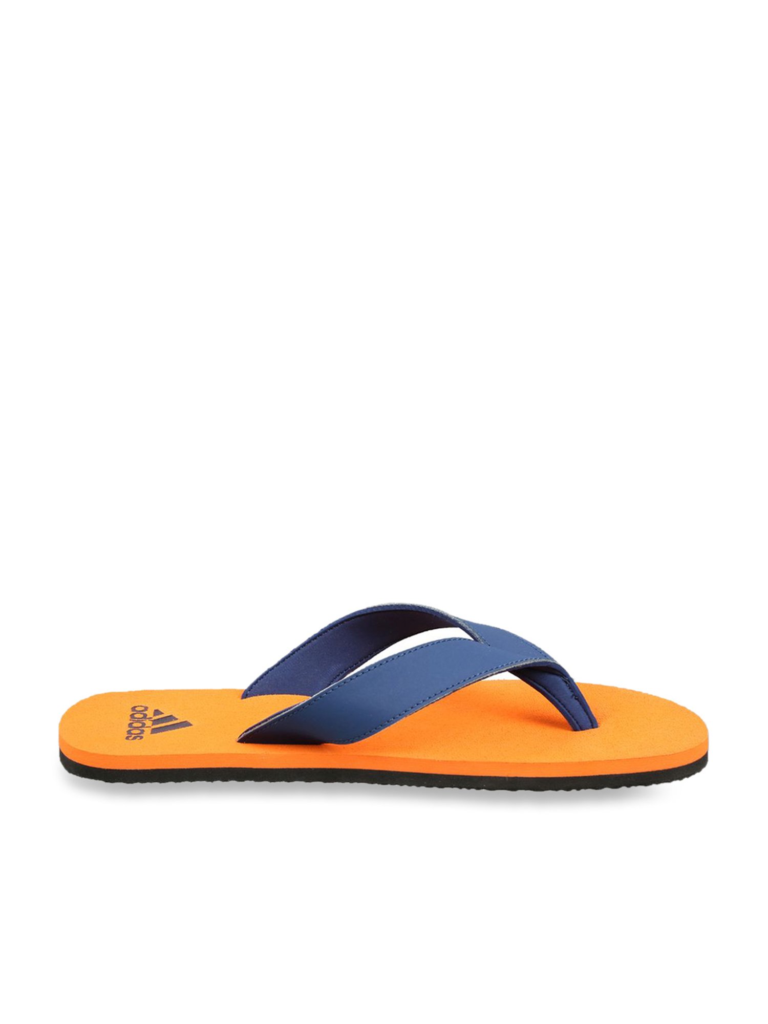 Buy Adidas Men s Eezay Maxout II Ms Blue Orange Flip Flops for