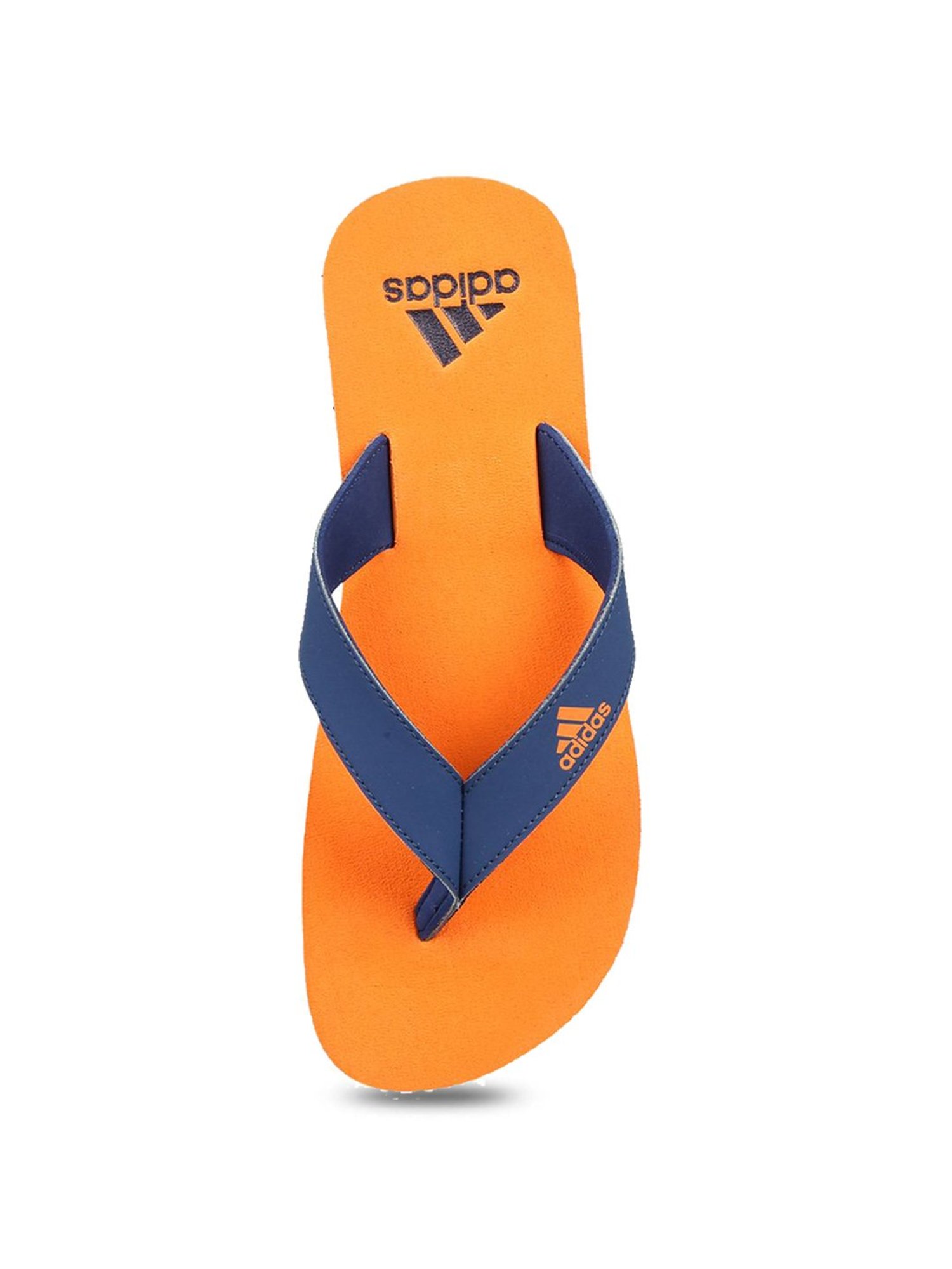 Buy Adidas Men s Eezay Maxout II Ms Blue Orange Flip Flops for