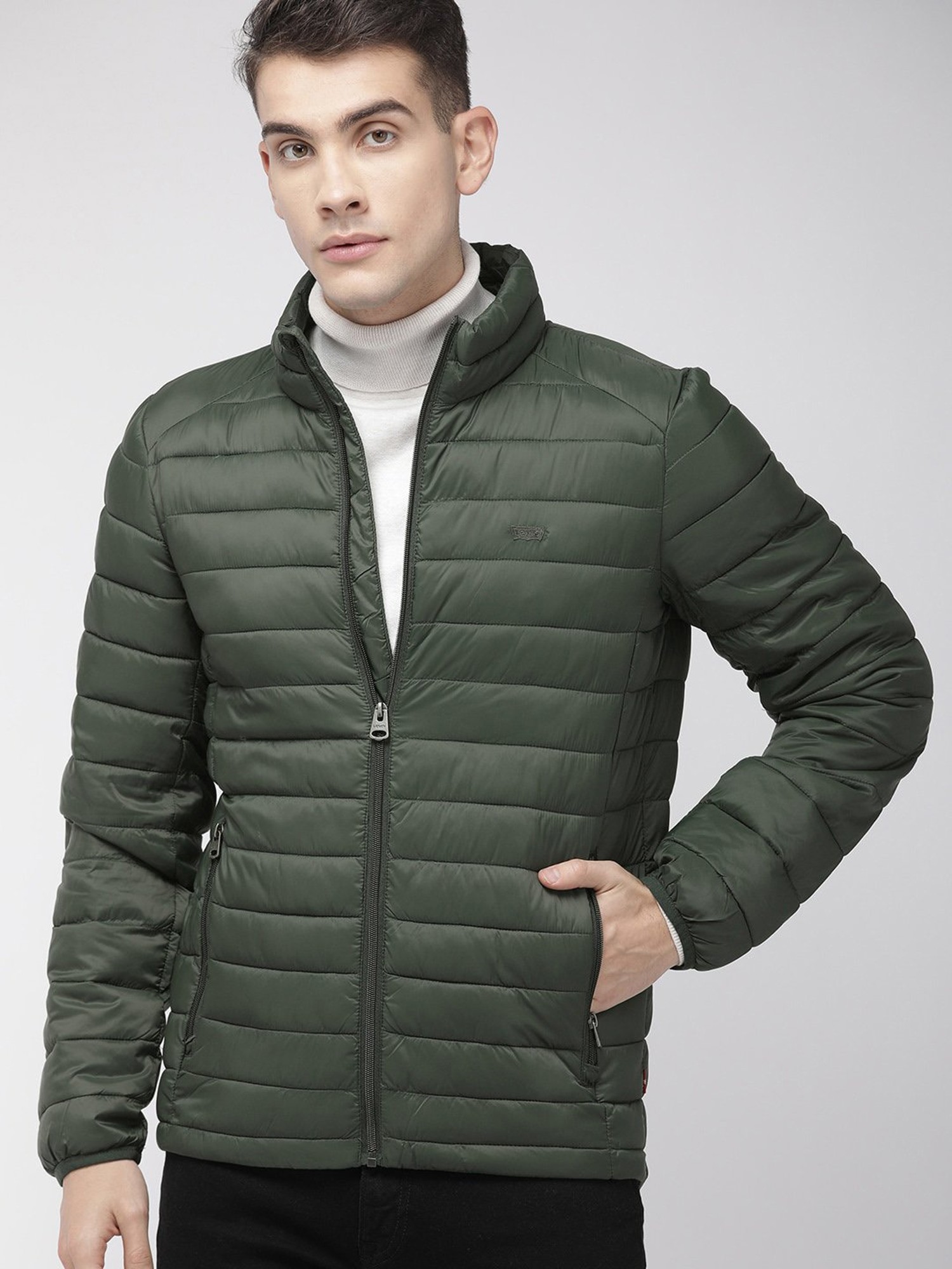 Buy Levi'S Green Quilted Jacket for Mens Online @ Tata CLiQ