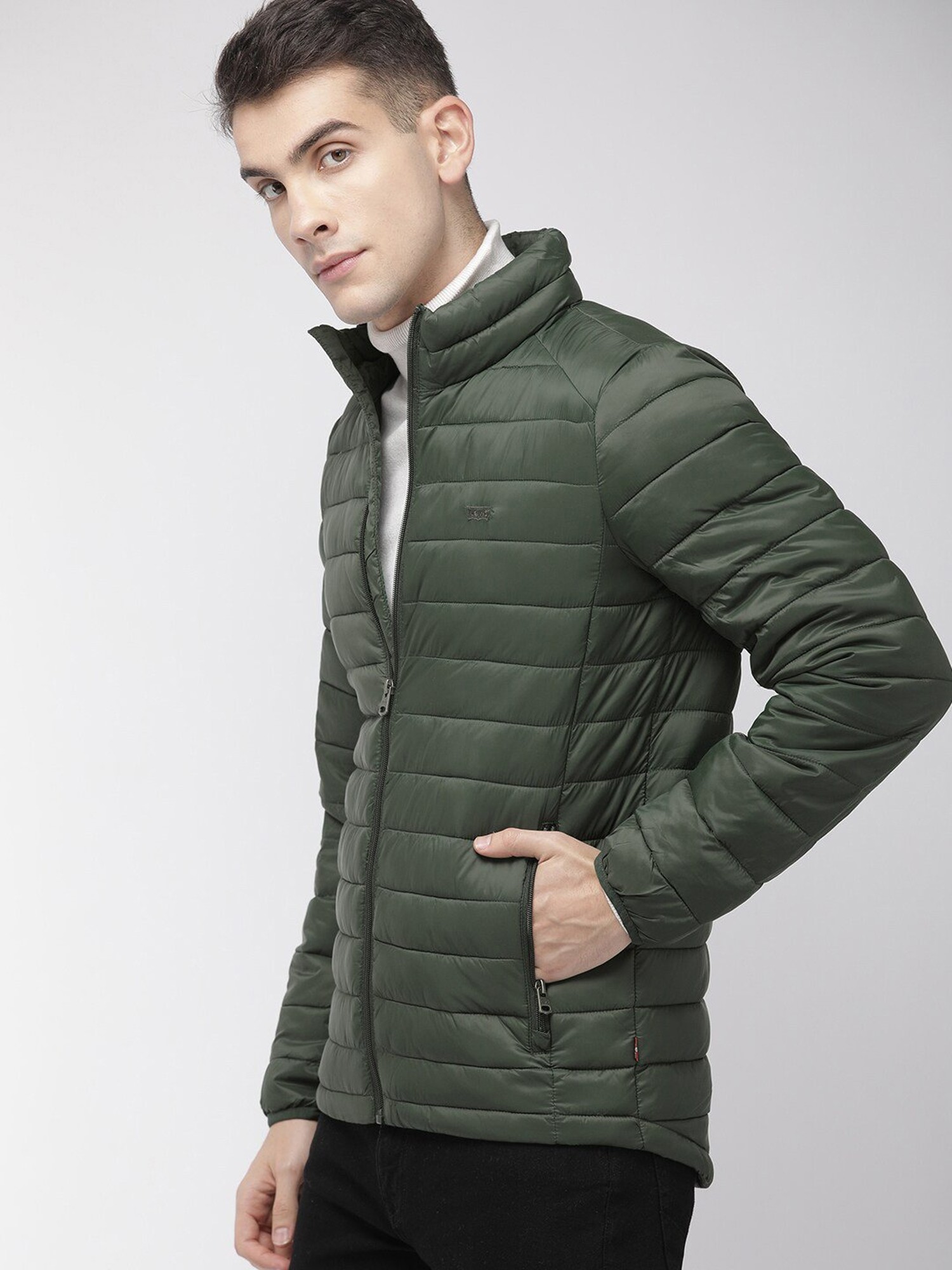 Buy Levi'S Green Quilted Jacket for Mens Online @ Tata CLiQ