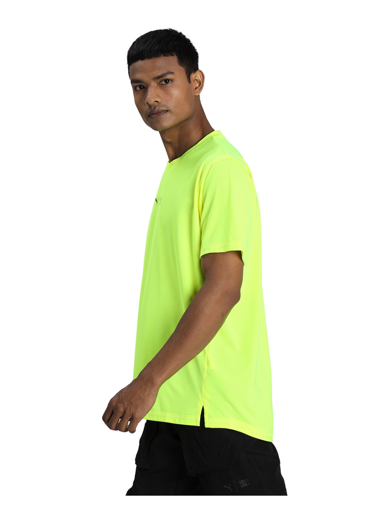 neon green puma shirt