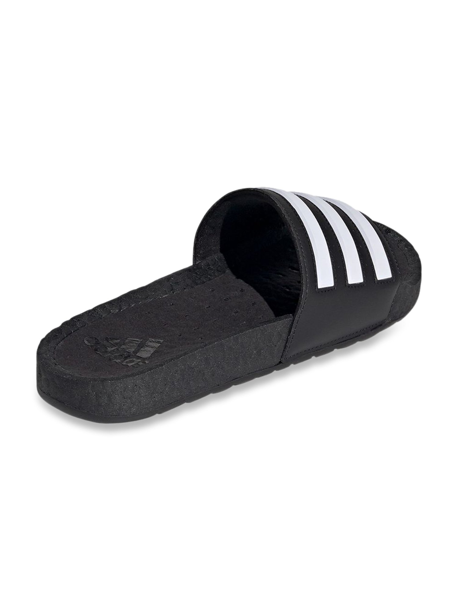 Buy Adidas Men s Adilette Boost Core Black Casual Sandals for Men