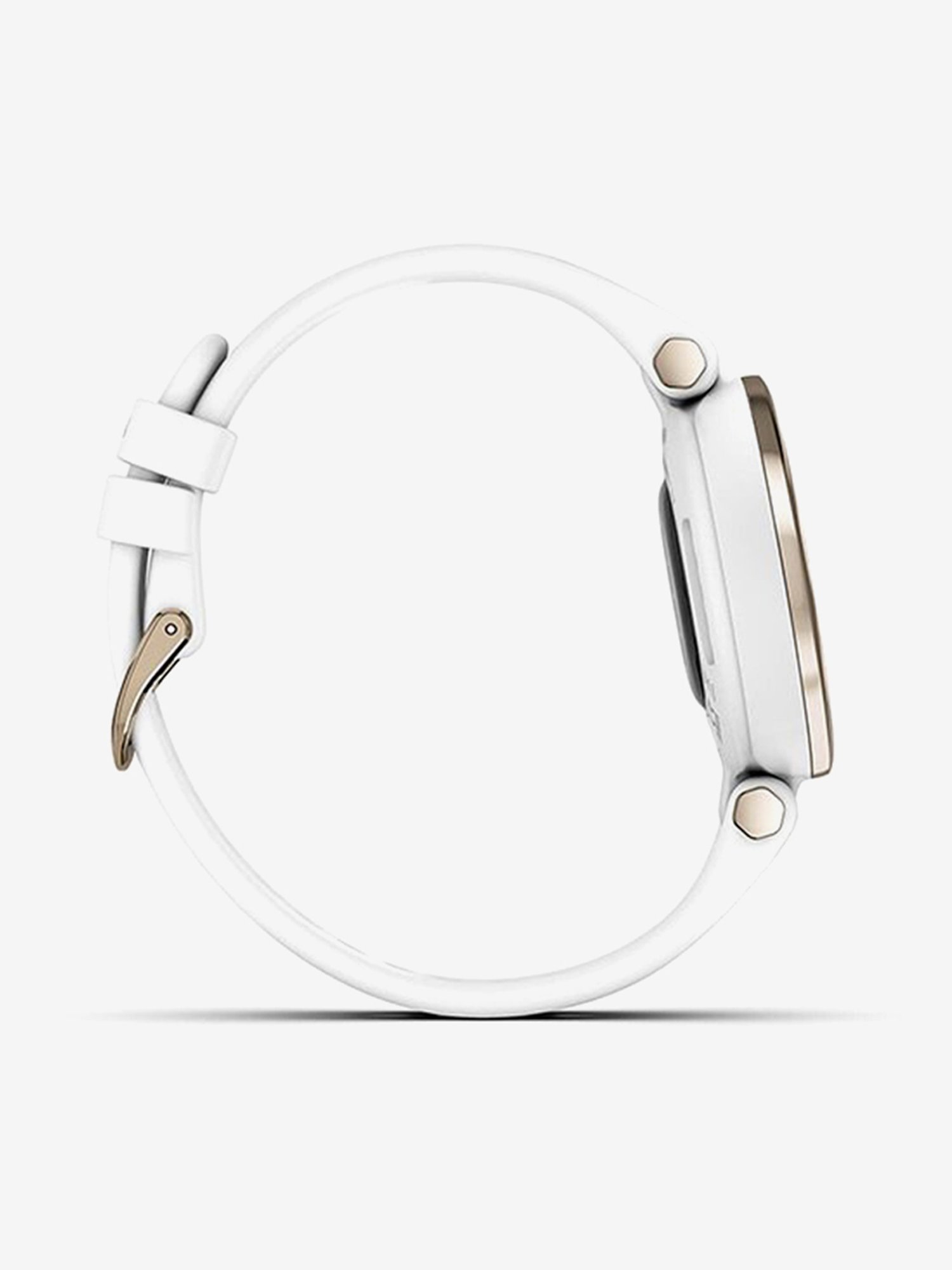 Buy Garmin Lily Sport Edition Smartwatch (Cream Gold/White) Online