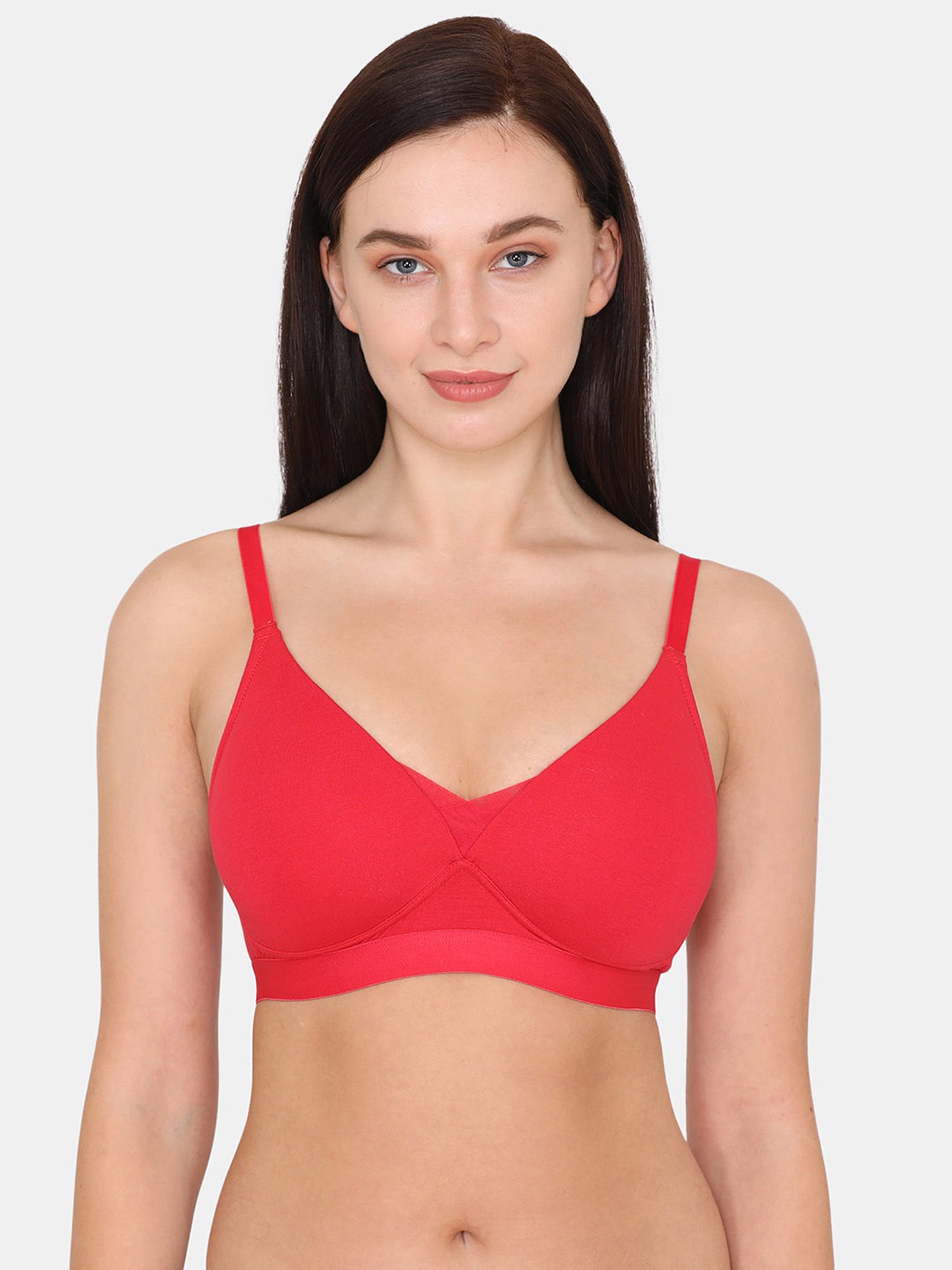 ROSALINE Women Full Coverage Bra - Buy Coral ROSALINE Women Full Coverage  Bra Online at Best Prices in India