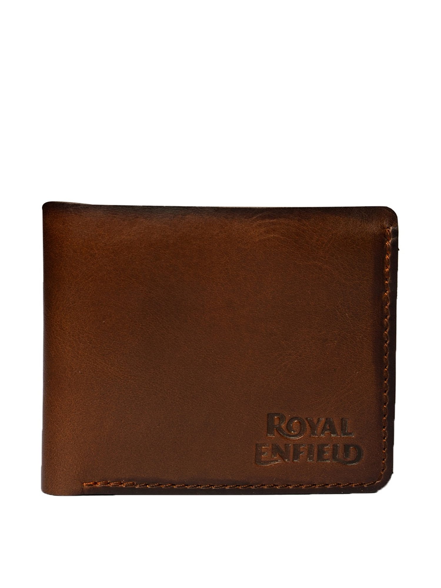 THICK AND THIN STRIPE WALLET BROWN
