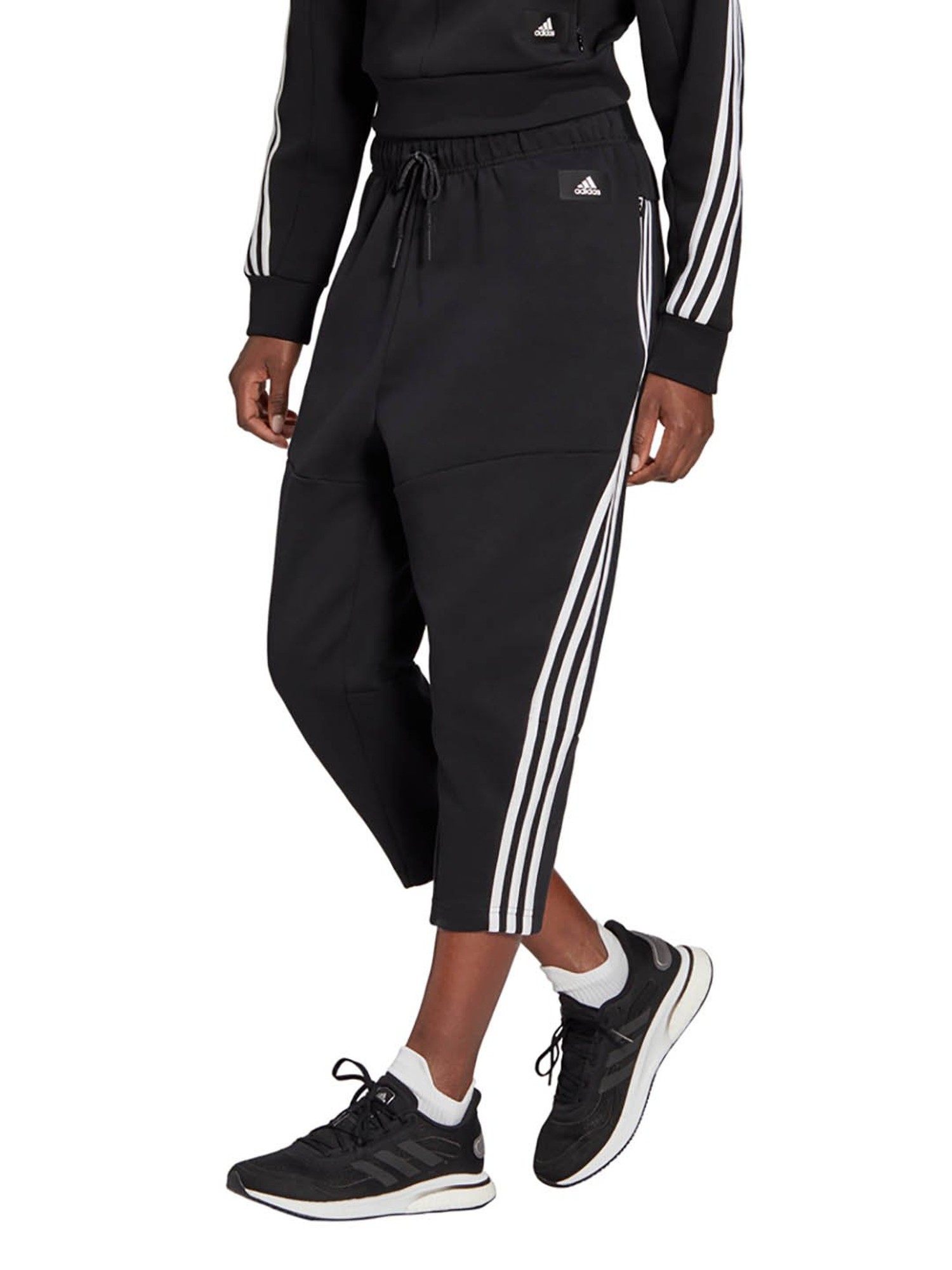 Adidas Blue Mens Full Length Track Pant For Sports Wear