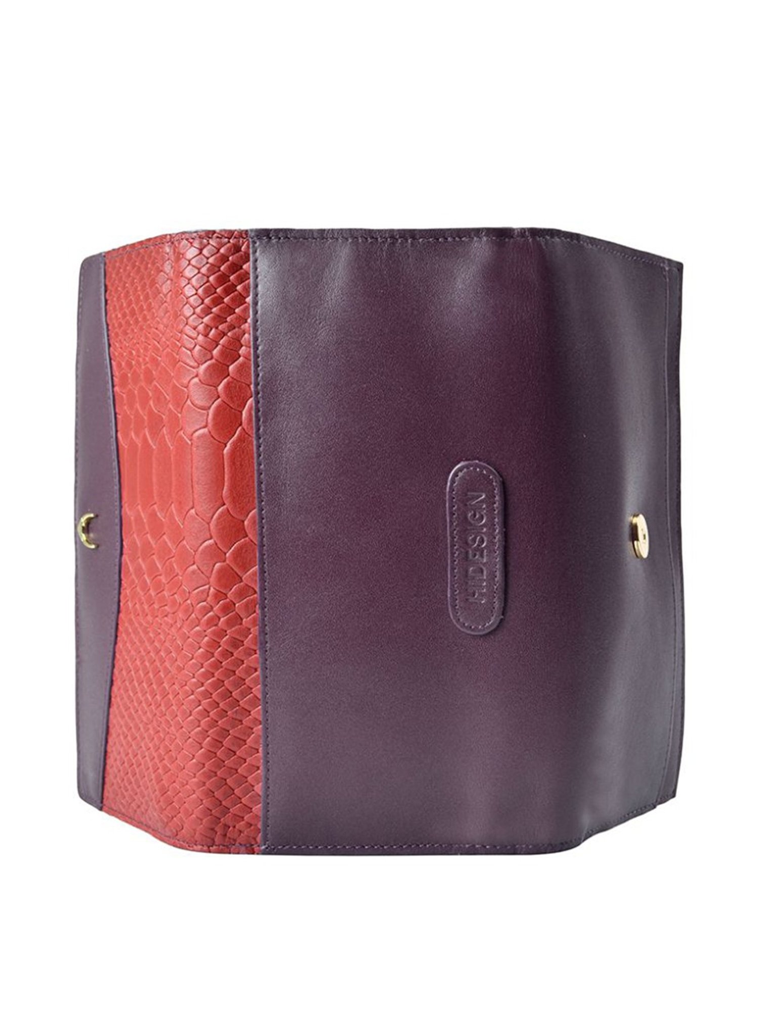 Buy Hidesign Purple Casual Leather Bi-fold Wallet for Men Online At Best  Price @ Tata CLiQ