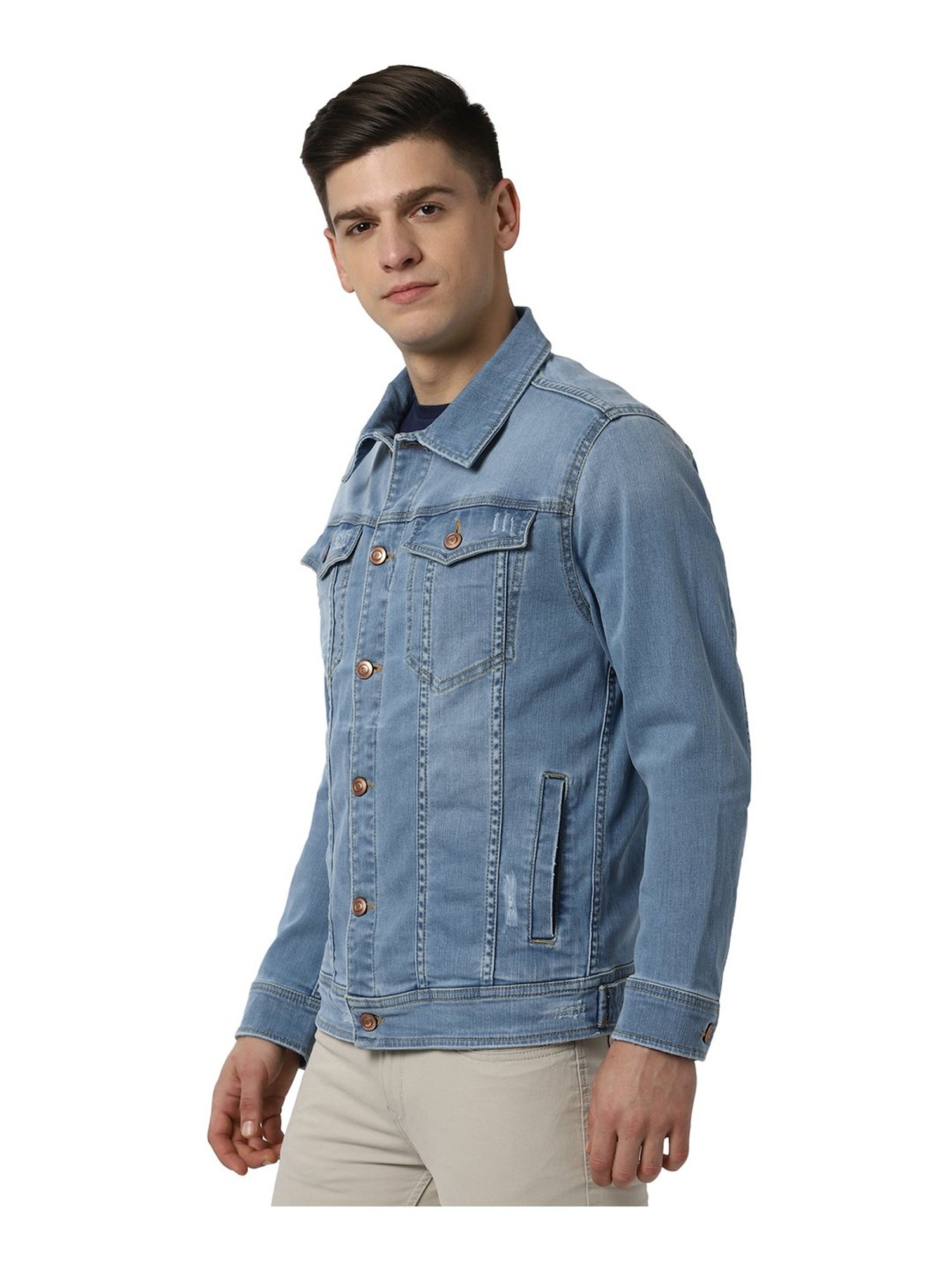 denim jacket peter england