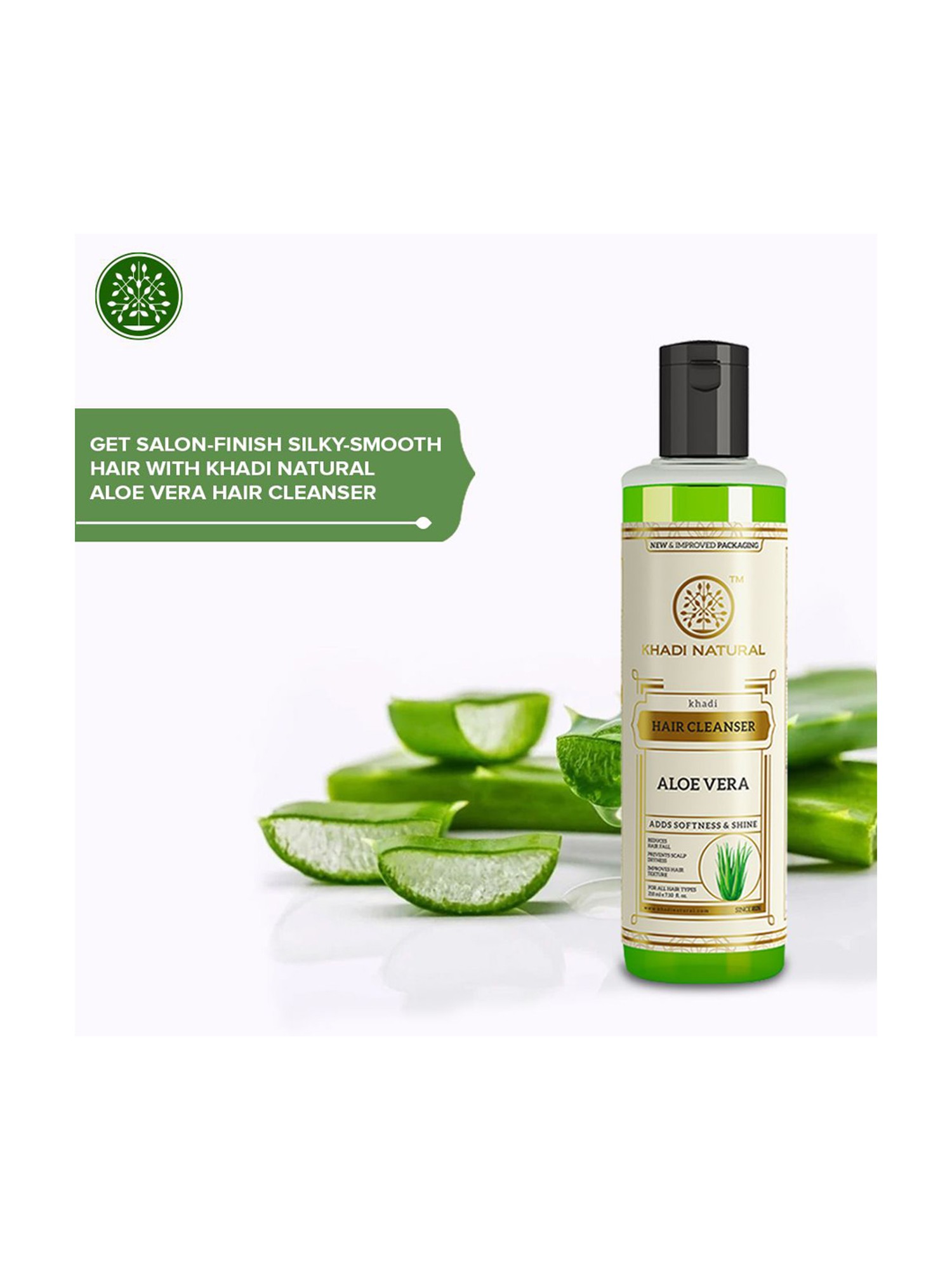 Buy Khadi Natural Aloe Vera Hair Cleanser - 210 ml Online At Best Price @  Tata CLiQ