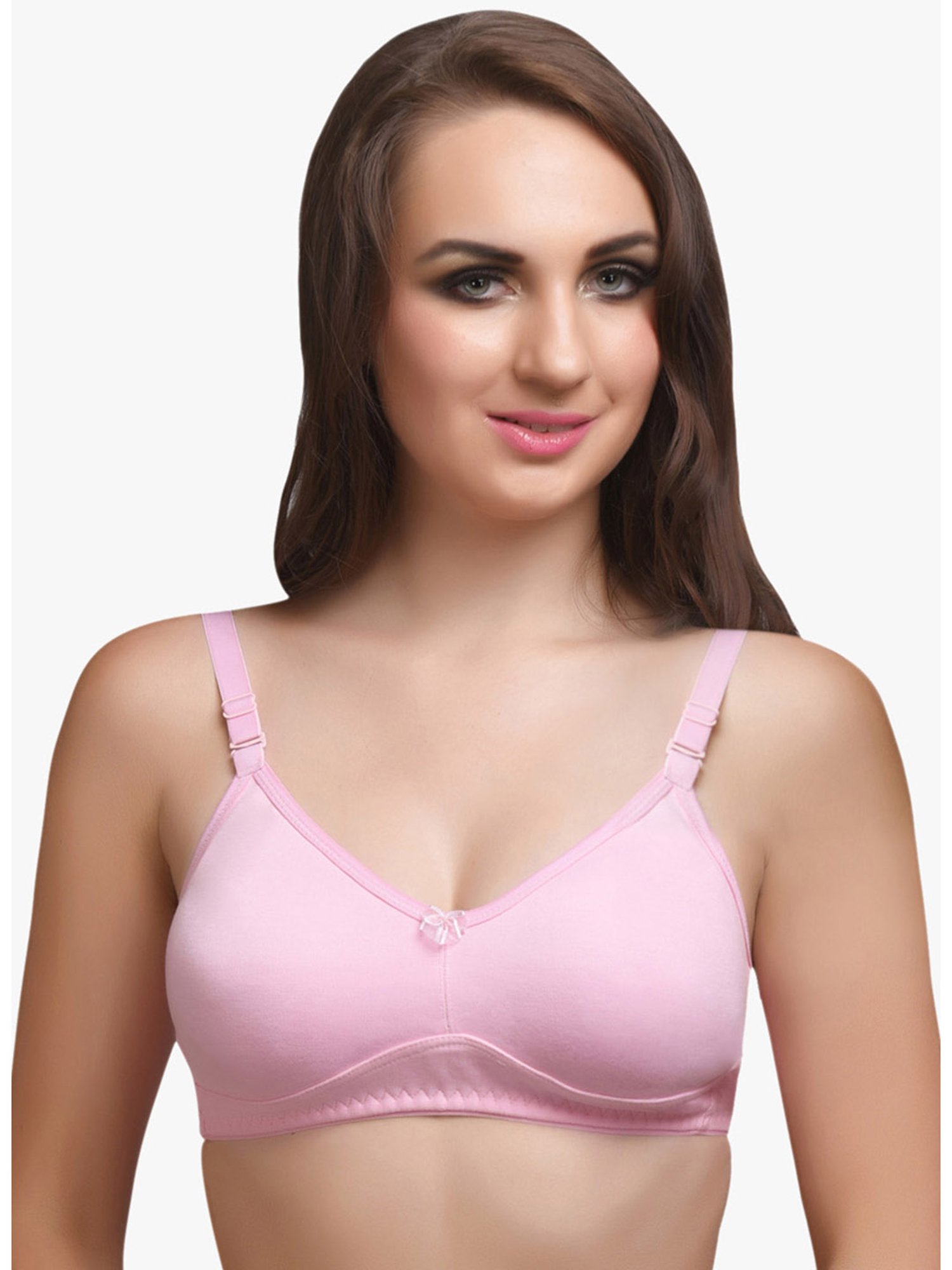 Buy Lady Lyka Multicolor Non Wired Padded T-Shirt Bra (Pack Of 3) for Women  Online @ Tata CLiQ