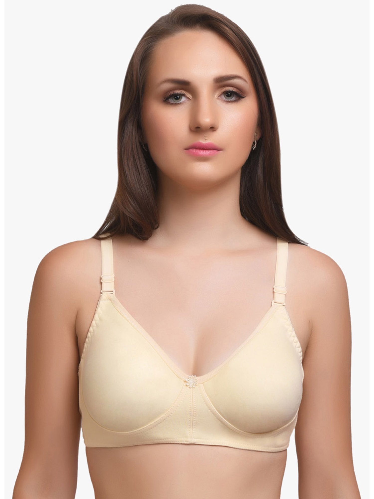 Buy Lady Lyka Multicolor Non Wired Padded T-Shirt Bra (Pack Of 3) for Women  Online @ Tata CLiQ