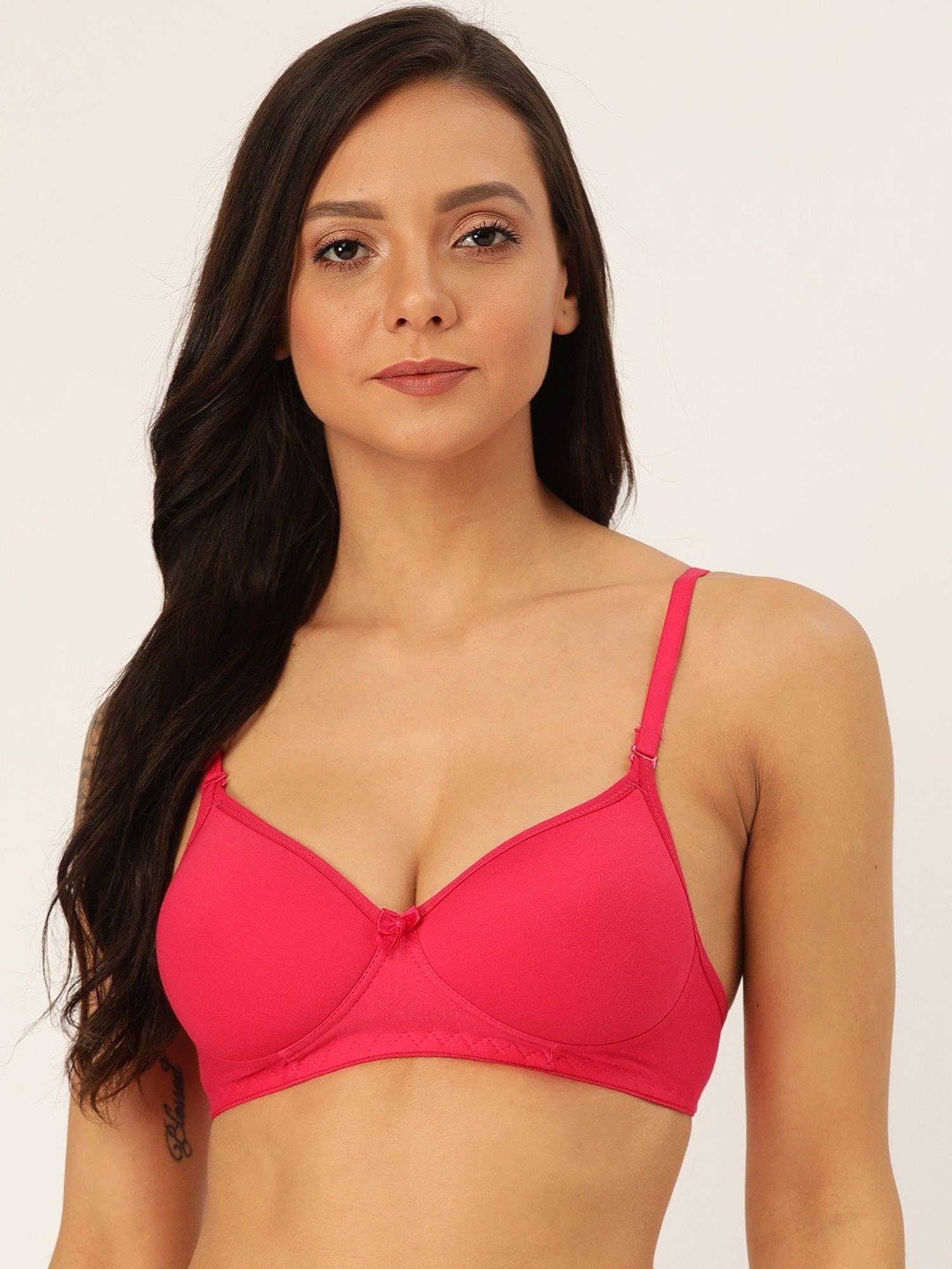 Buy Fuchsia & Black Bras for Women by Lady Lyka Online