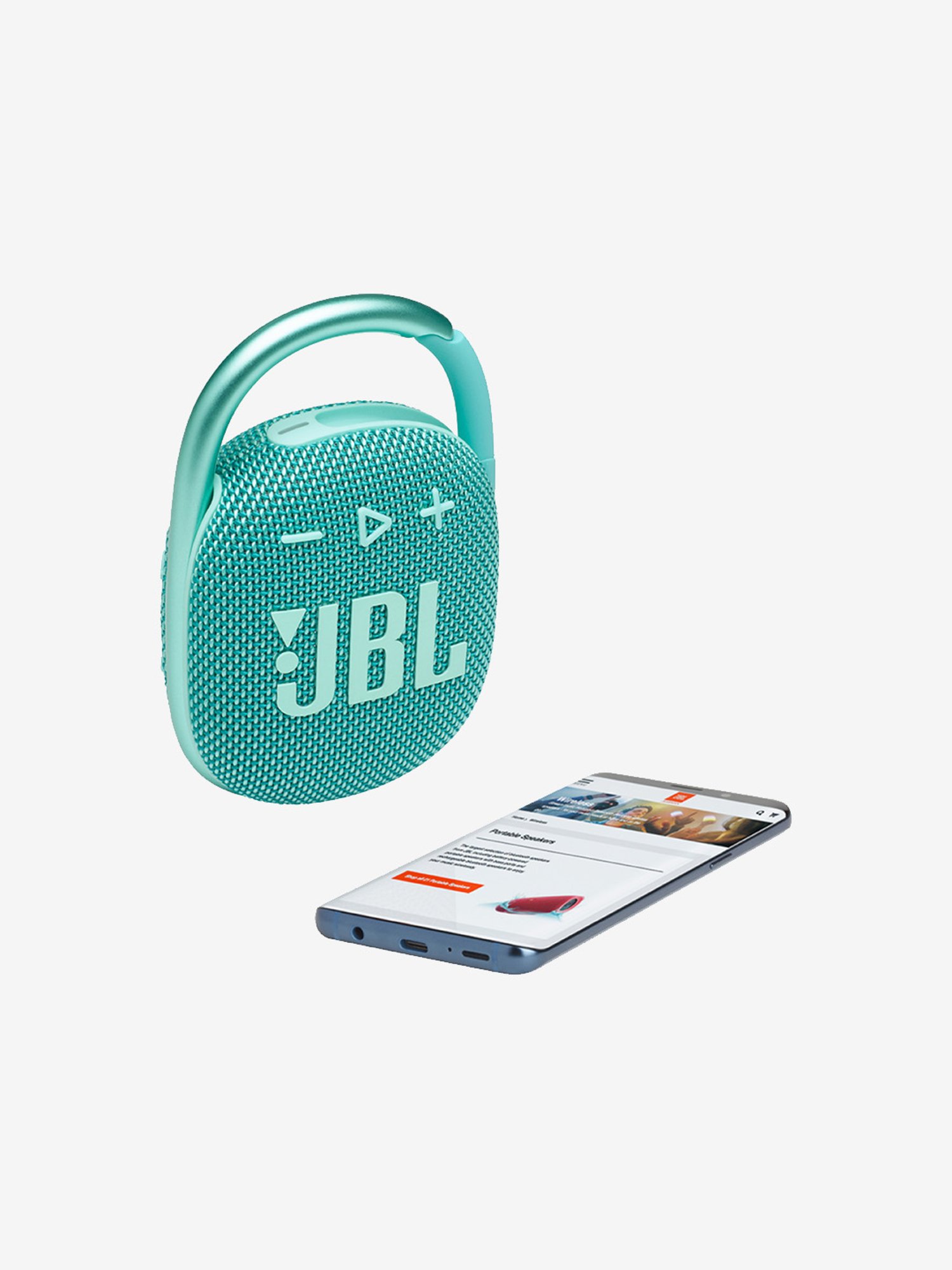 JBL Clip 4 Portable Bluetooth Speaker (Teal) Price in India - buy JBL Clip 4  Portable Bluetooth Speaker (Teal) online - JBL 