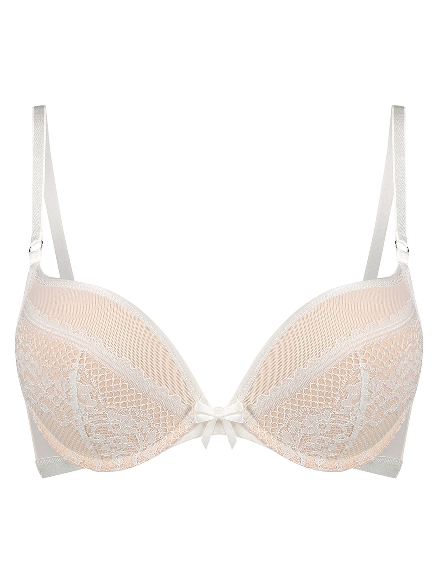 Buy Hunkemoller White Under Wired Padded Malika Maximizer Push Up