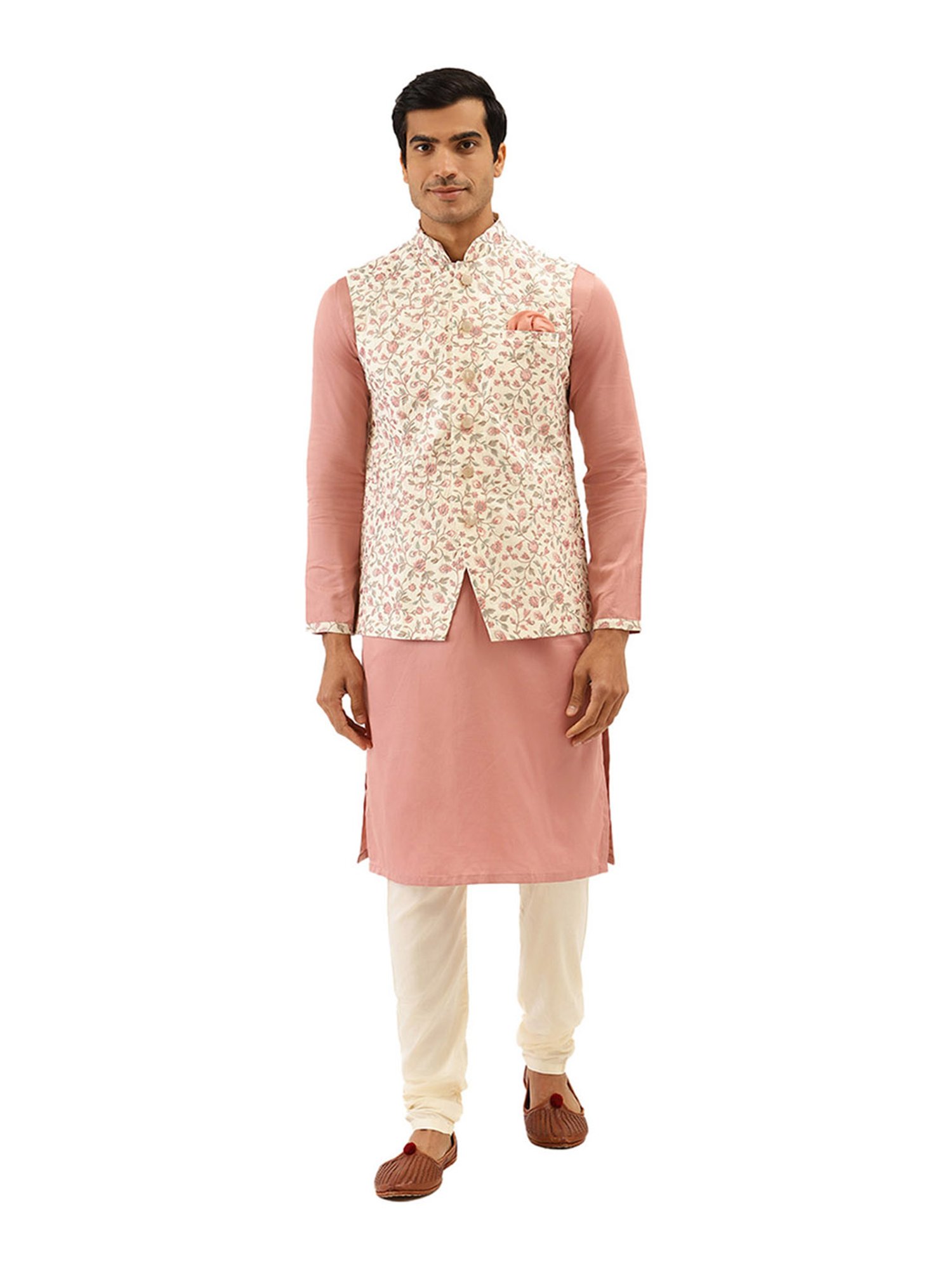 manyavar floral jacket