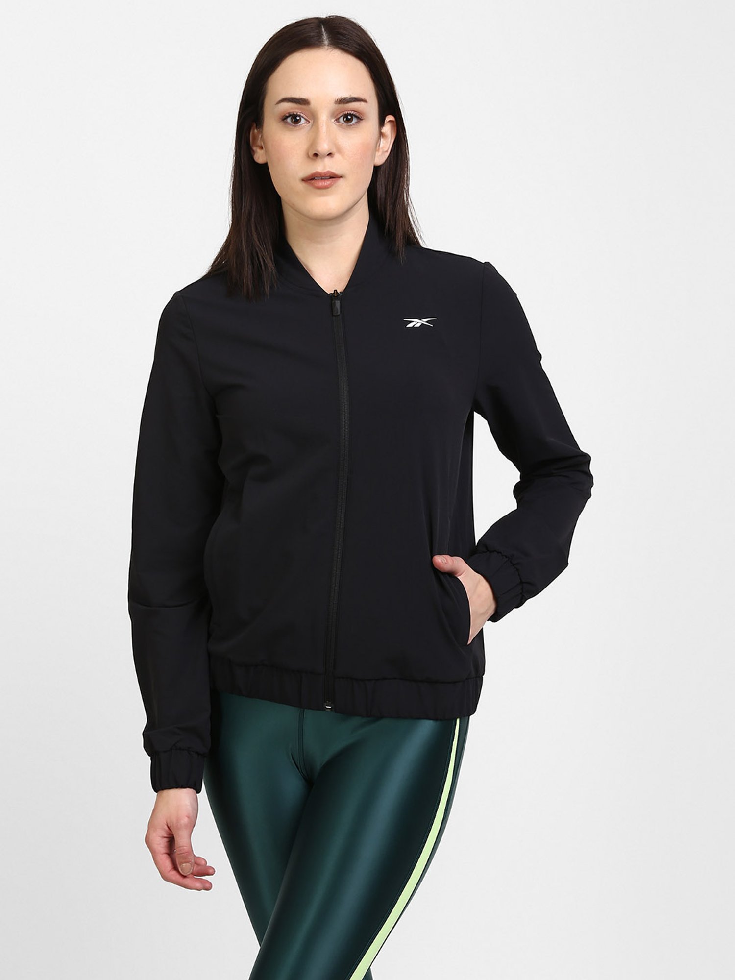 Reebok Basketball Court Top Track Jacket - Black | Reebok