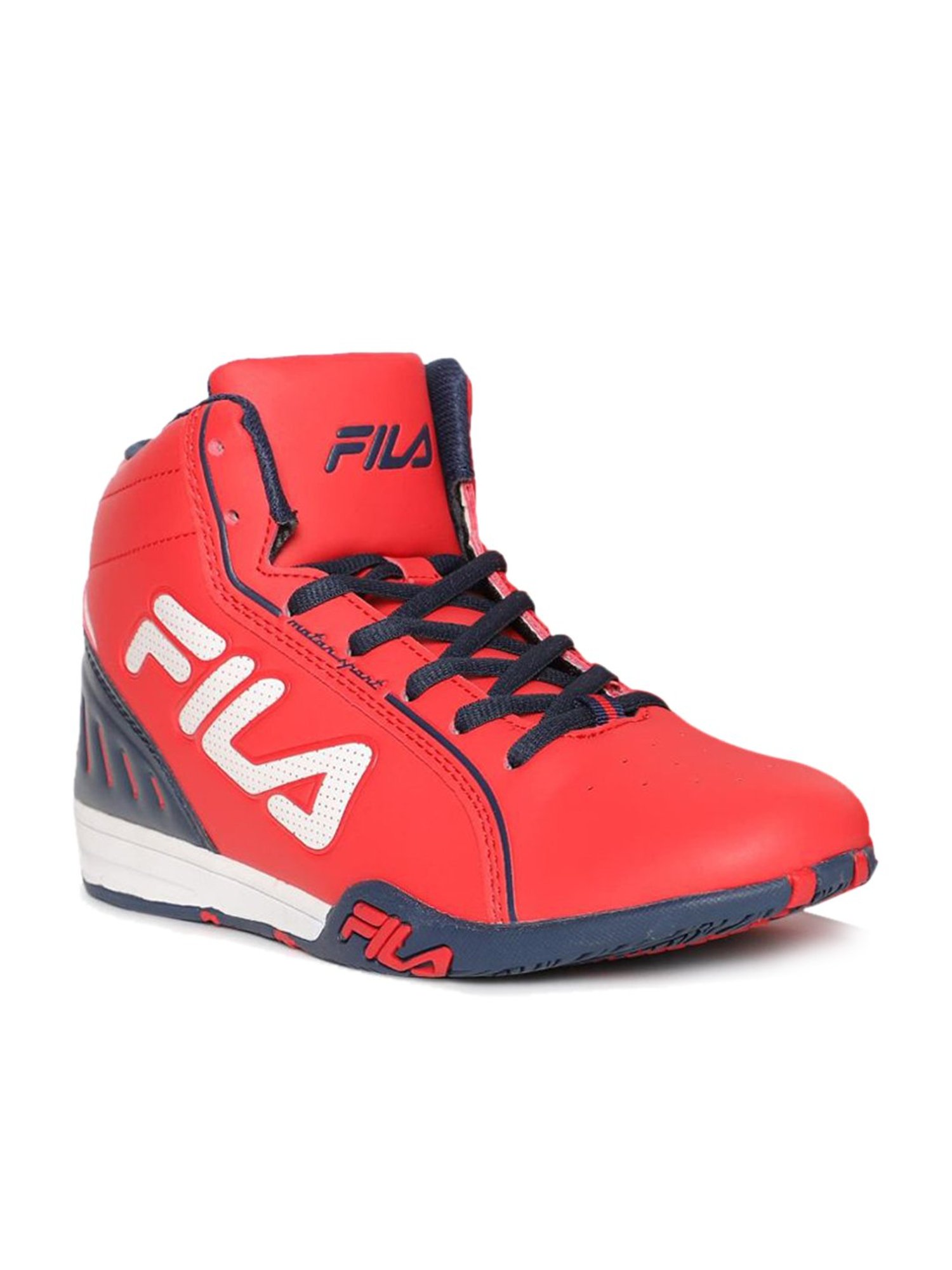 Buy Fila Men's Isonzo Plus Red High Sneakers for at Best Price @ Tata