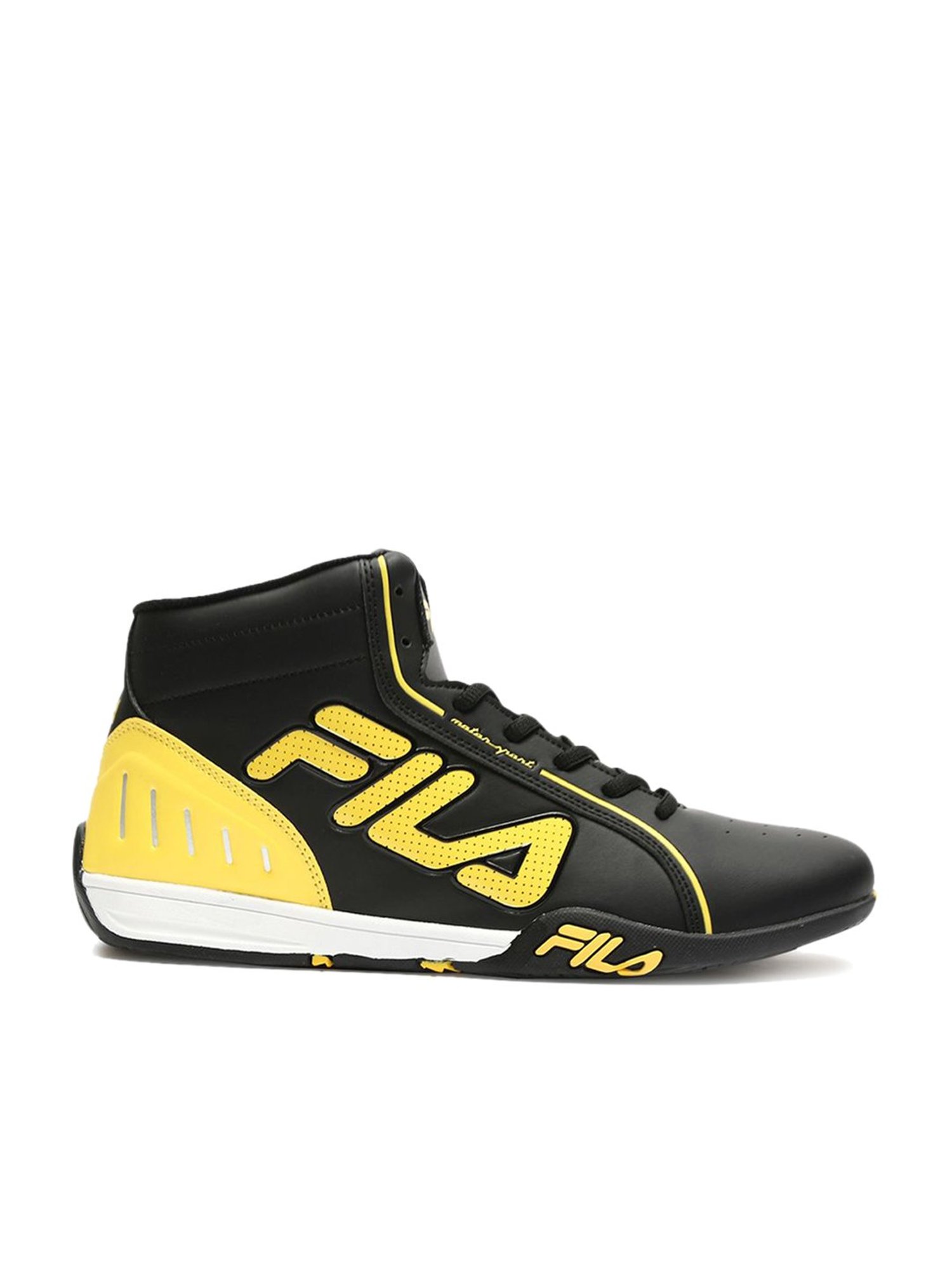 Fila Men's Plus Black Ankle High Sneakers for Men at Best Price @ Tata CLiQ