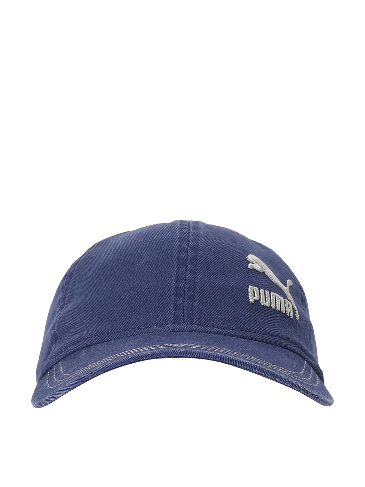 Buy Puma Blue Solid Baseball Cap Online At Best Price @ Tata CLiQ