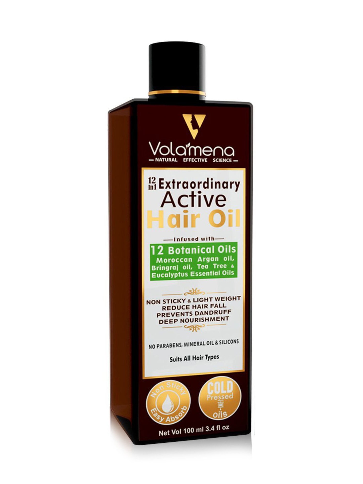 Buy Volamena 12 In 1 Extraordinary Active Hair Oil - 100 ml Online At Best  Price @ Tata CLiQ