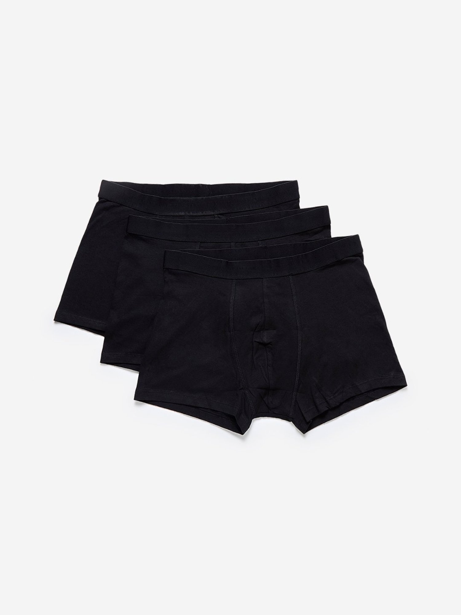 WES Lounge by Westside Black Hydro Cool Trunks Pack of Three-WES Lounge ...