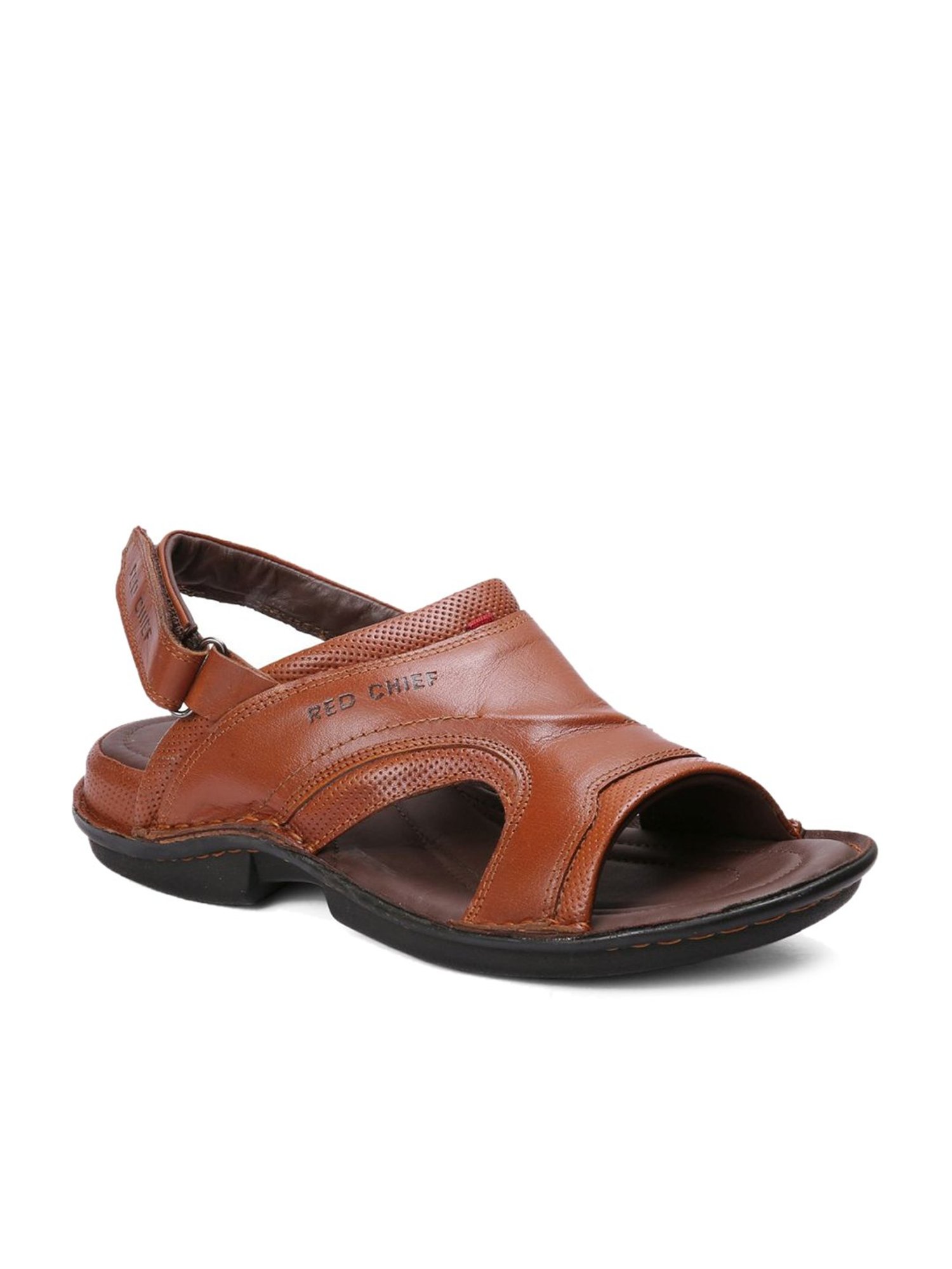 Buy Red Chief Men s Tan Back Strap Sandals for Men at Best Price