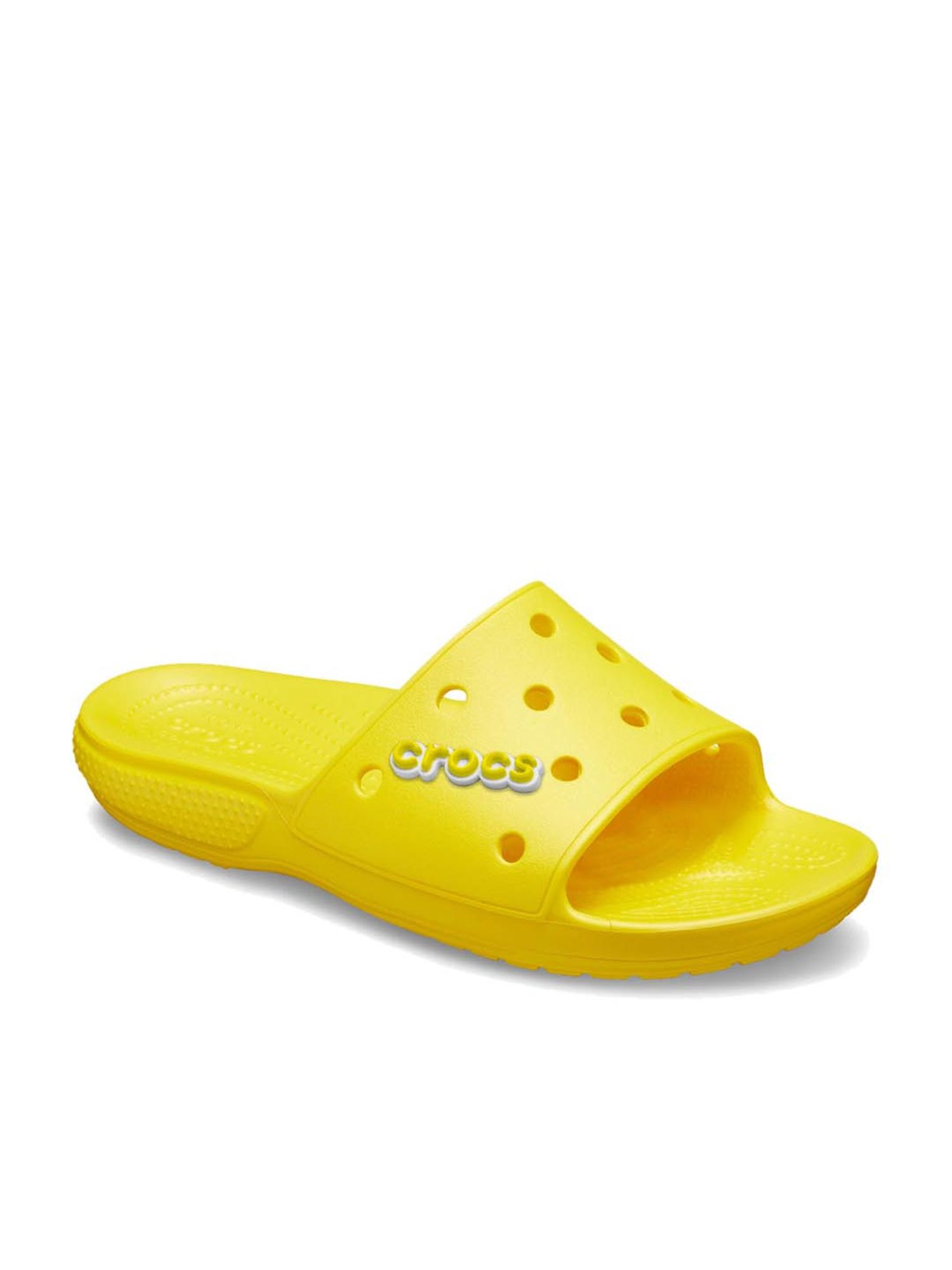 yellow croc slide