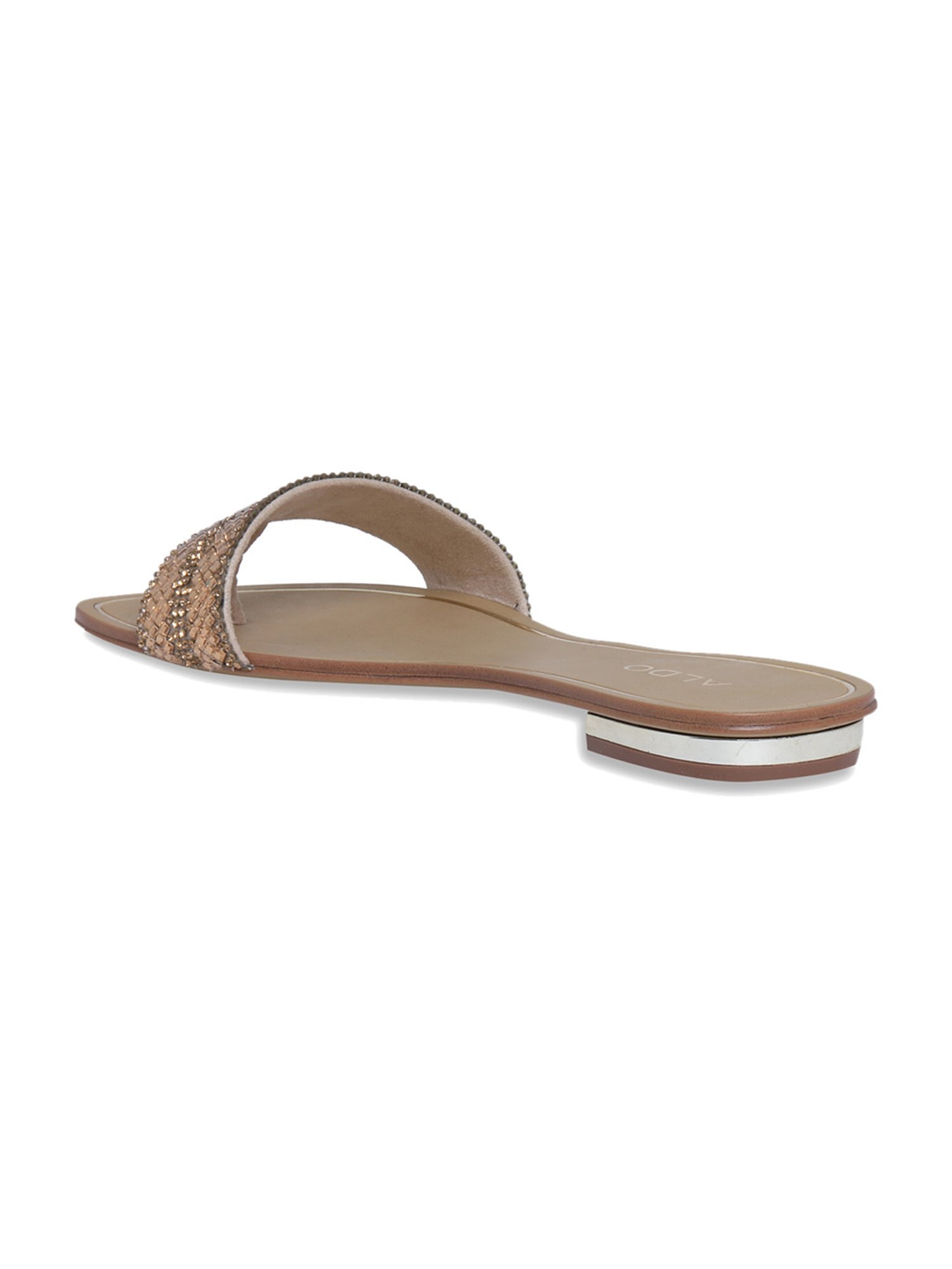 Buy Aldo Women Yboha White Synthetic Sandals online