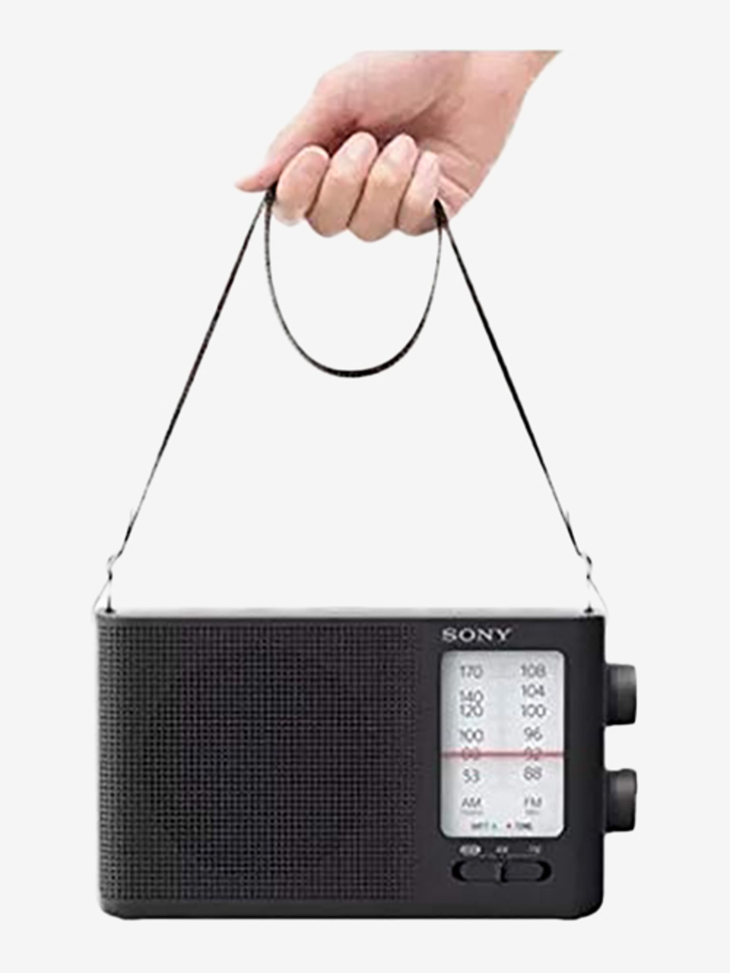 Buy Sony ICF-19 Dual Band Portable FM Radio (Black) Online At Best