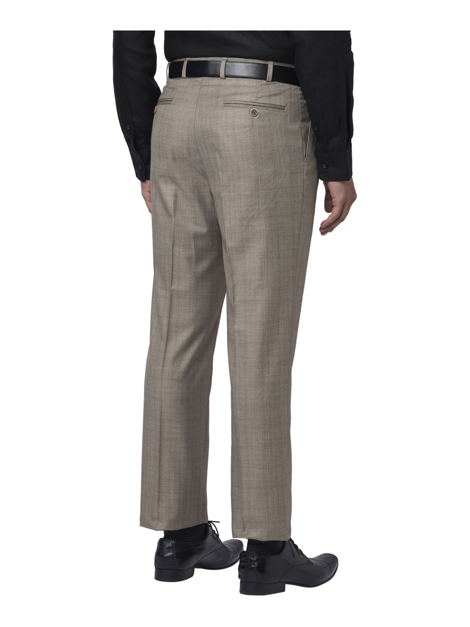 Buy online Grey Terry Rayon Pleated Trousers Formal from Bottom Wear for  Men by Park Avenue for 1899 at 0 off  2023 Limeroadcom