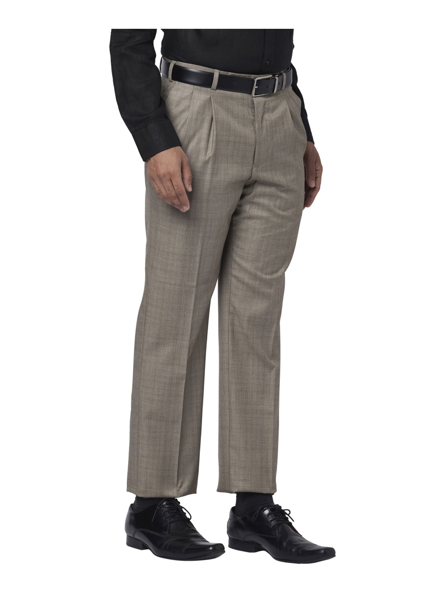 Buy Park Avenue Men's Straight Fit Formal Trousers (PMTF05709-B7_Dark  Blue_82) at Amazon.in