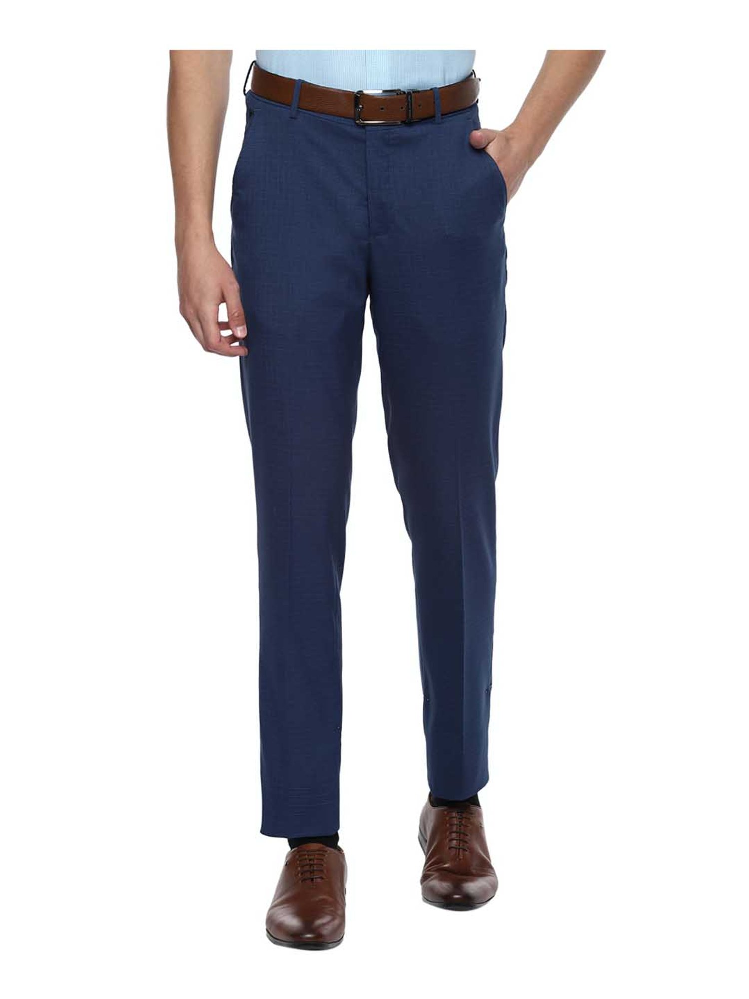 Buy Solemio Polyester Viscose Trouser For Mens  Trousers for Men 6671475   Myntra