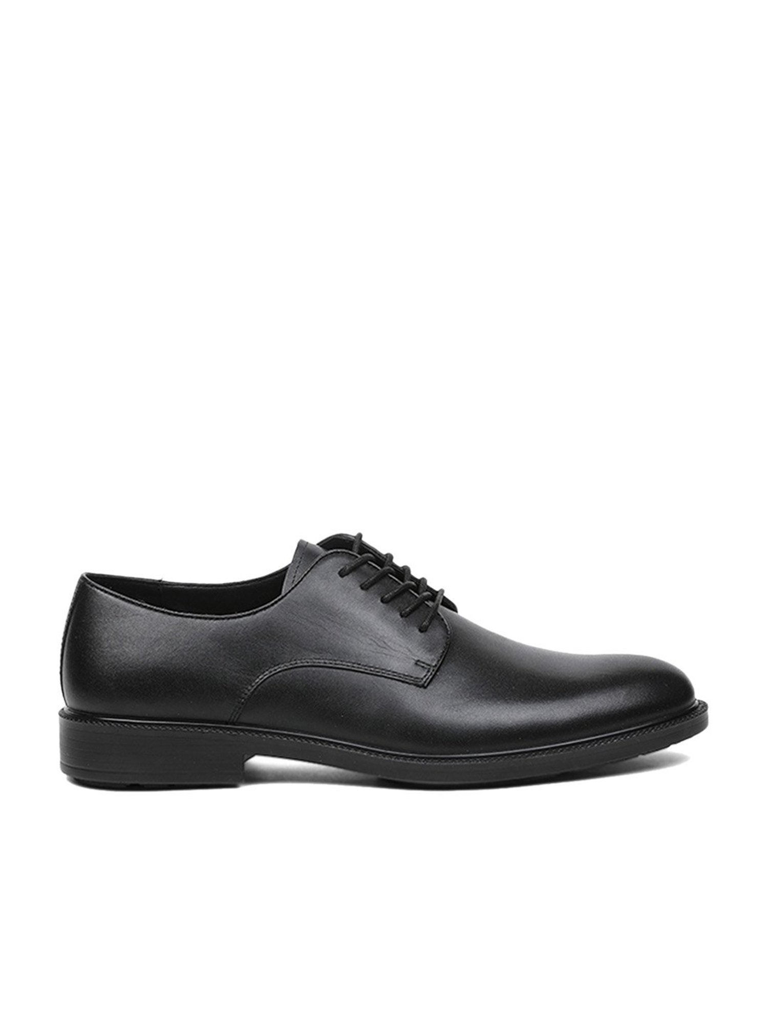 Hush puppies black derby cheap formal shoes