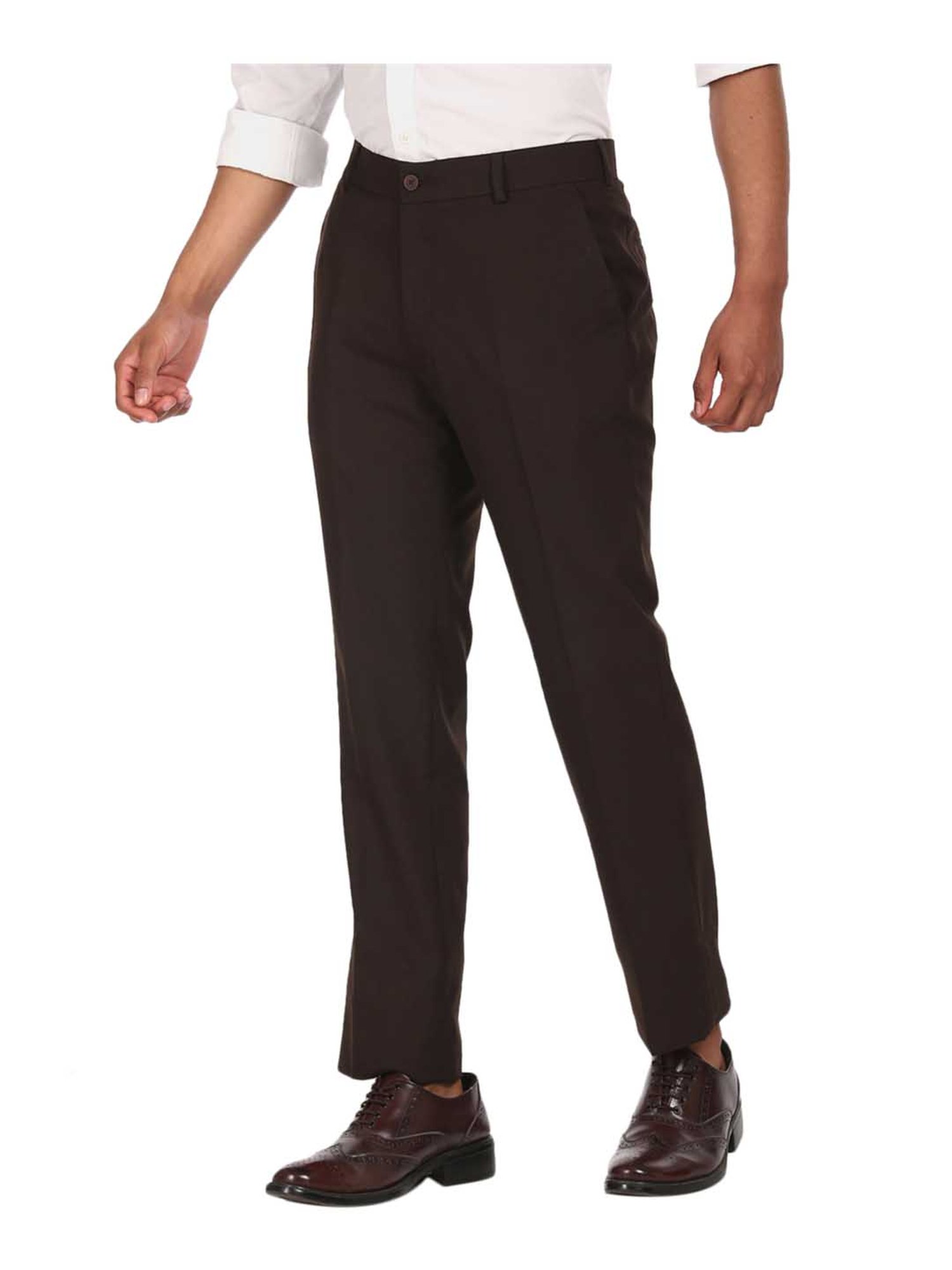 Excalibur by Unlimited Men's Formal Trousers  (8907542676873_400016617214_38Wx35L_Black) : Amazon.in: Fashion