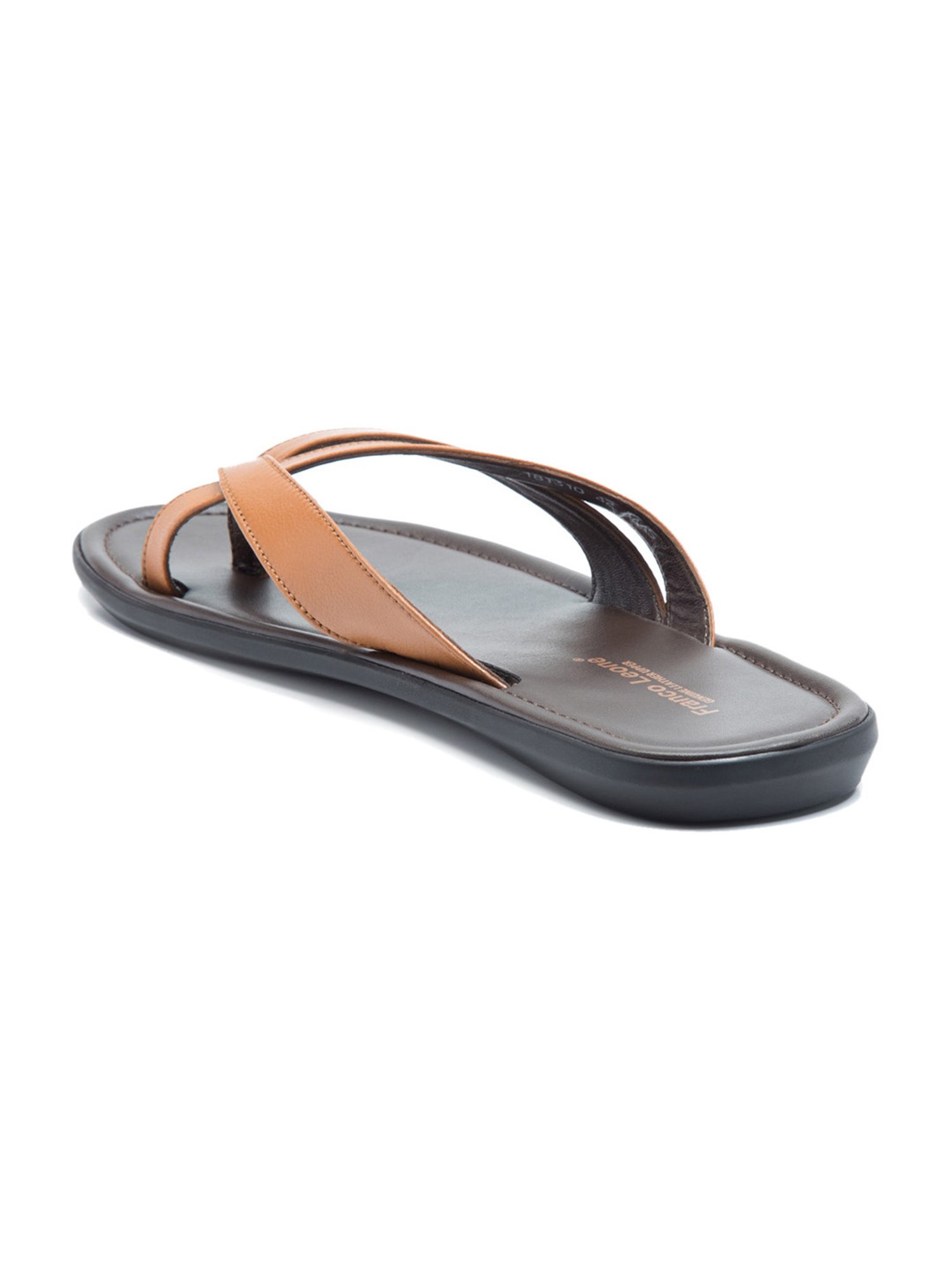 Franco Leone Tan Men's Slippers : Amazon.in: Fashion
