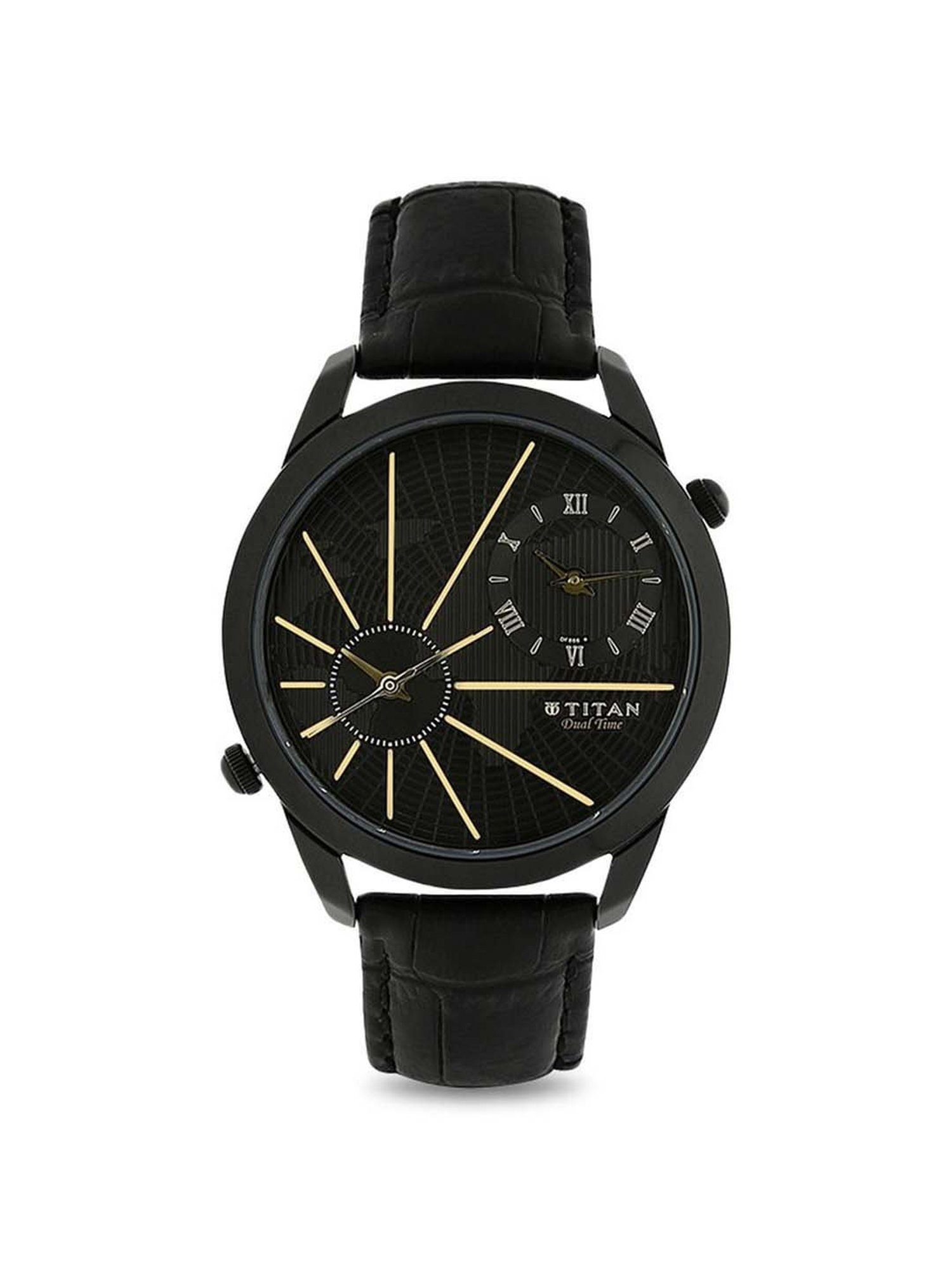 Titan hot sale dual watch