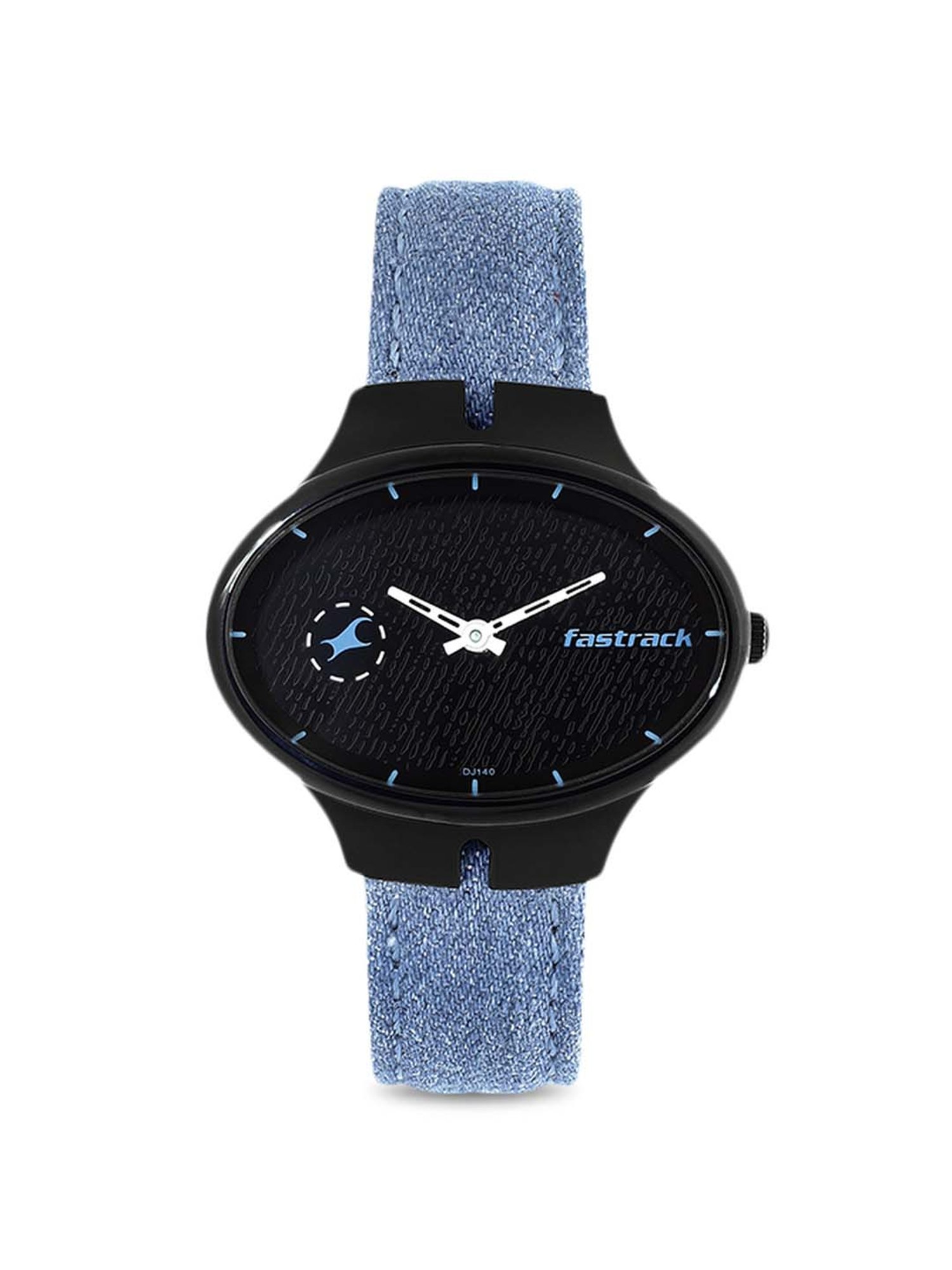 Buy Fastrack Tees Tie & Dye 38061Pp09 Blue Dial Analog Watch For Men Online