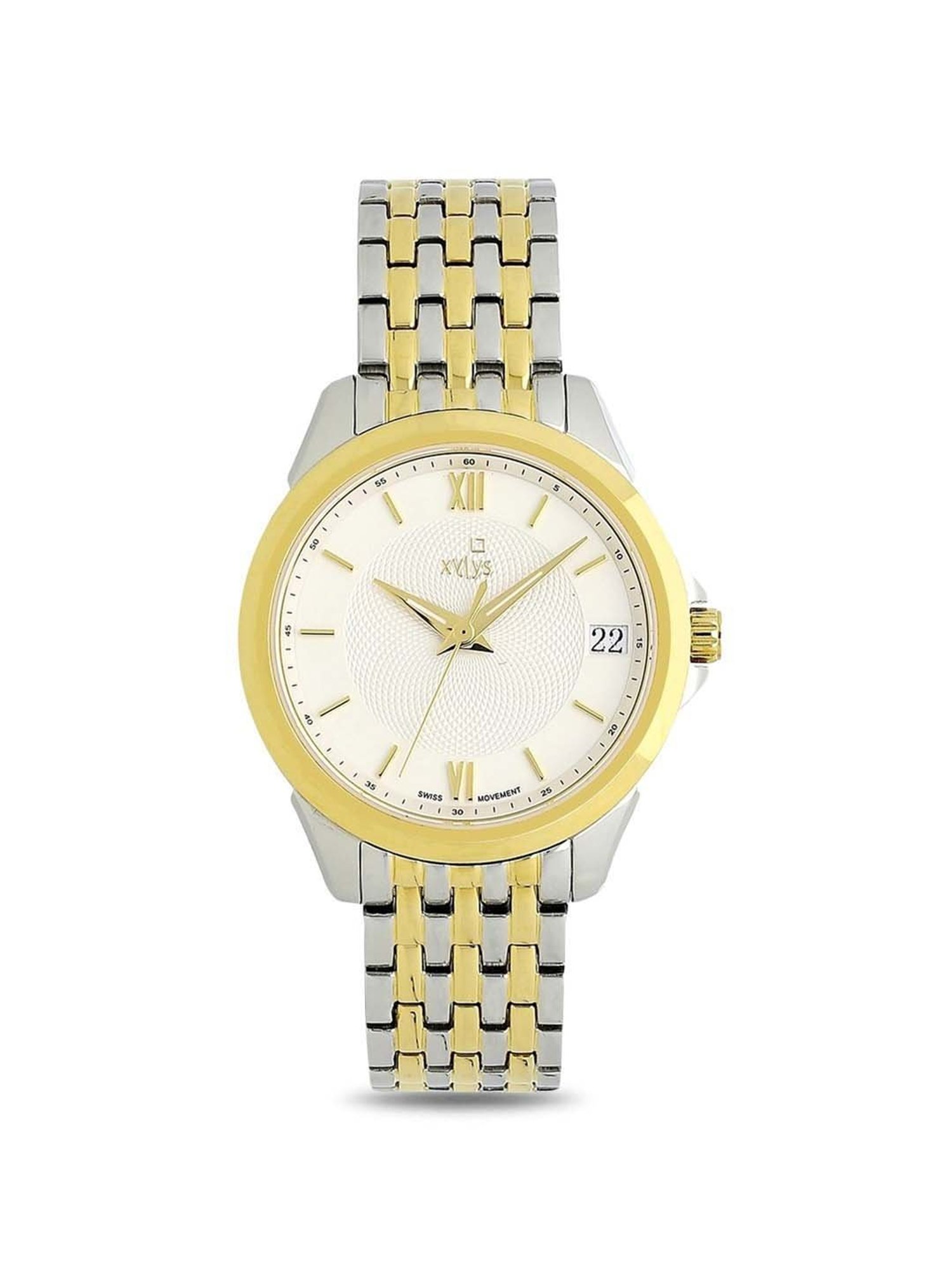 Buy Xylys Silver Dial Analog Watch -NL9766DM01M at Redfynd