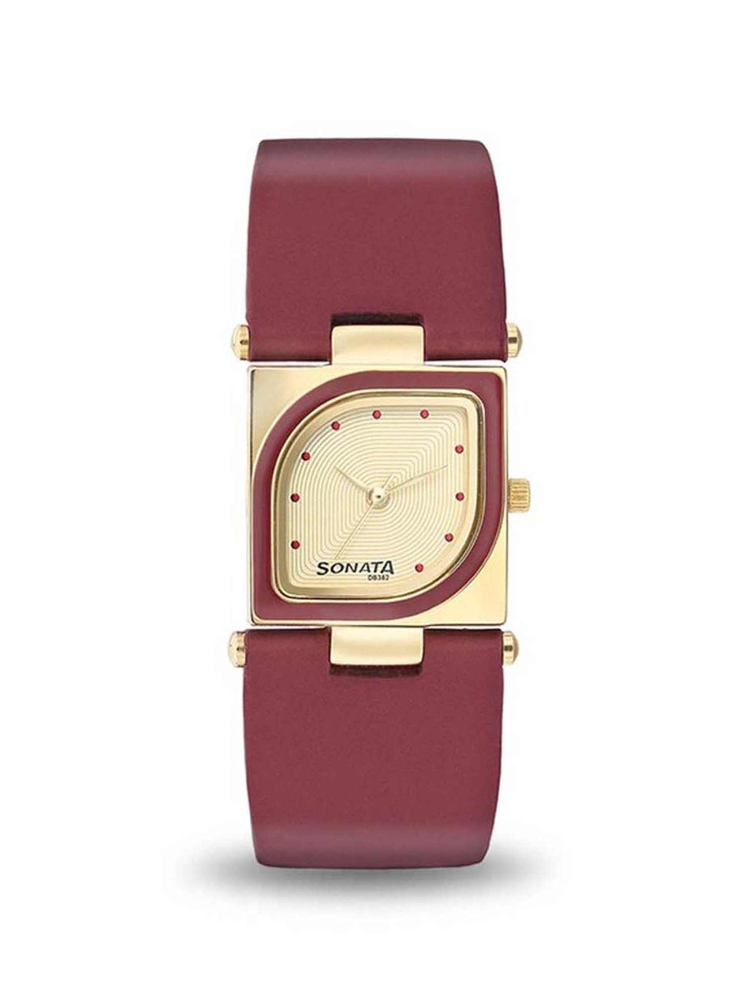 sonata belt watches for womens