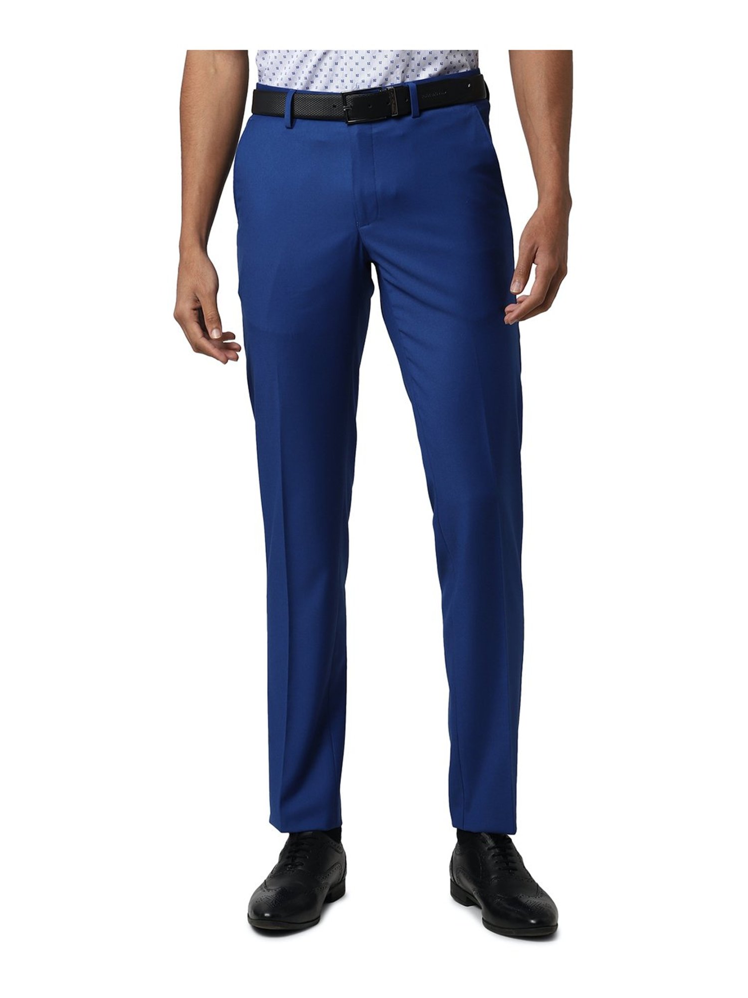 Mayfair Blue Men's Formal Trousers | Paul Andrew Suits