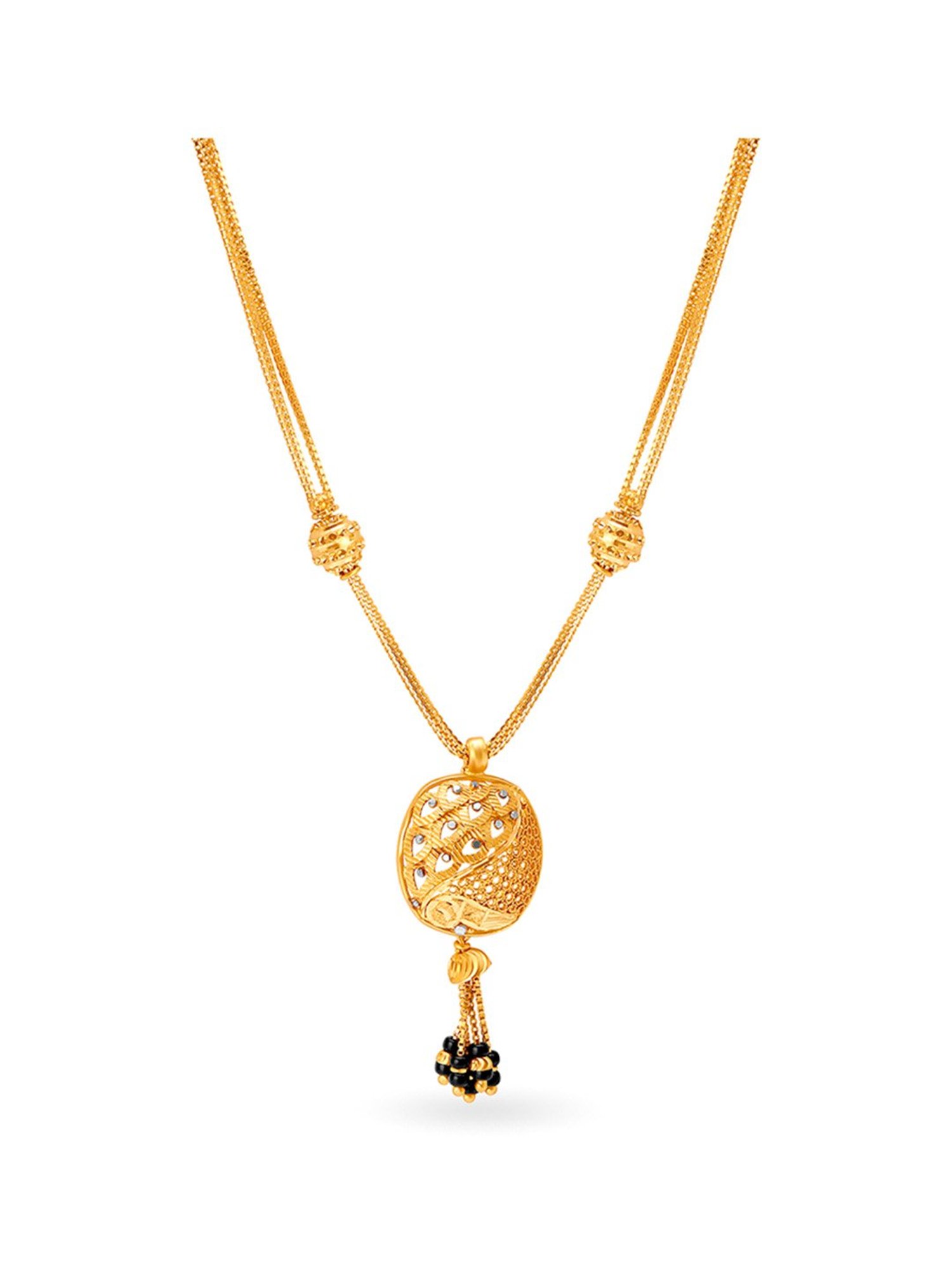 Tanishq mangalsutra hot sale 22k gold